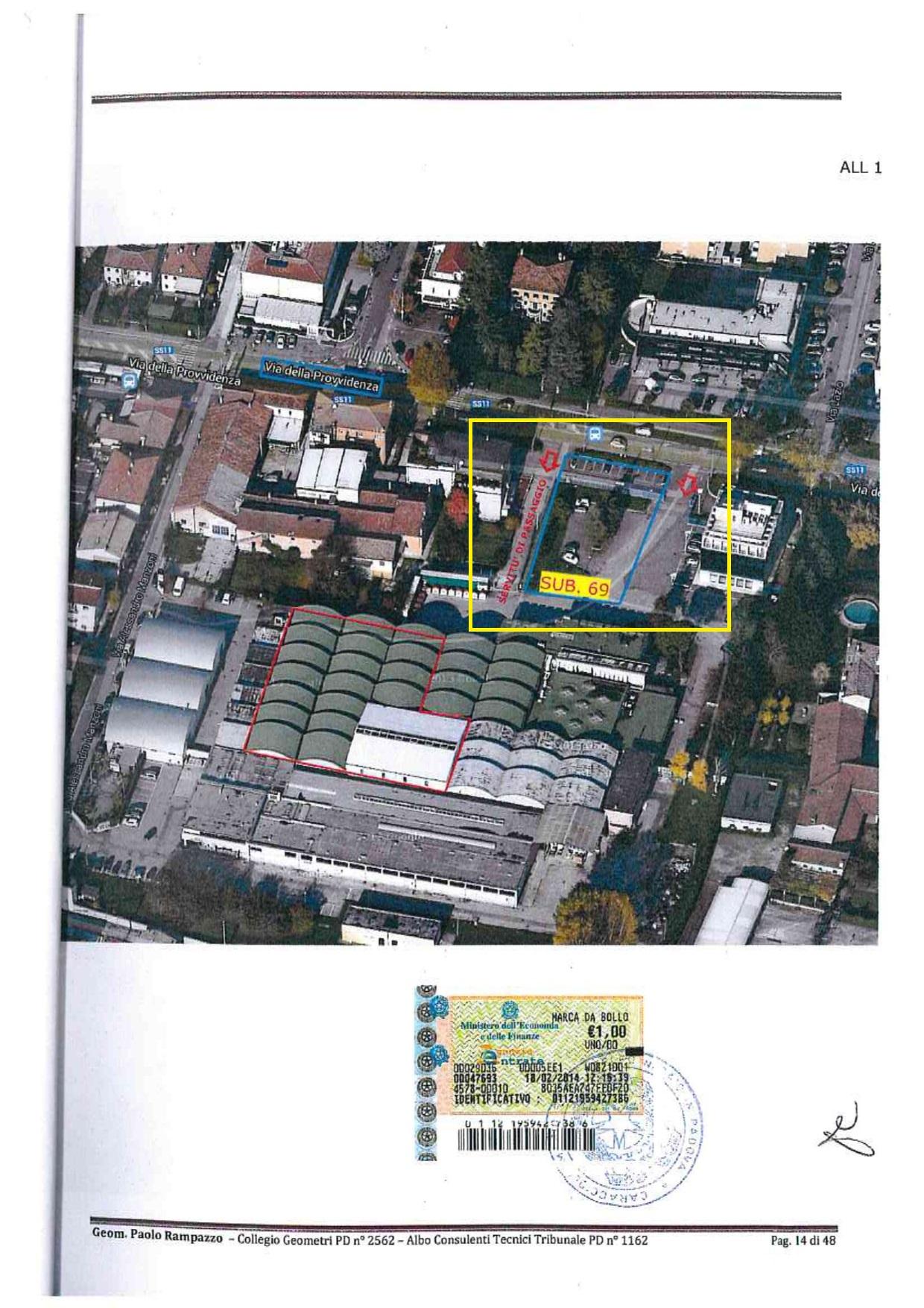 immobile terreno all'asta in Via della Provvidenza 63 - 35030 Rubano (PD) - 1