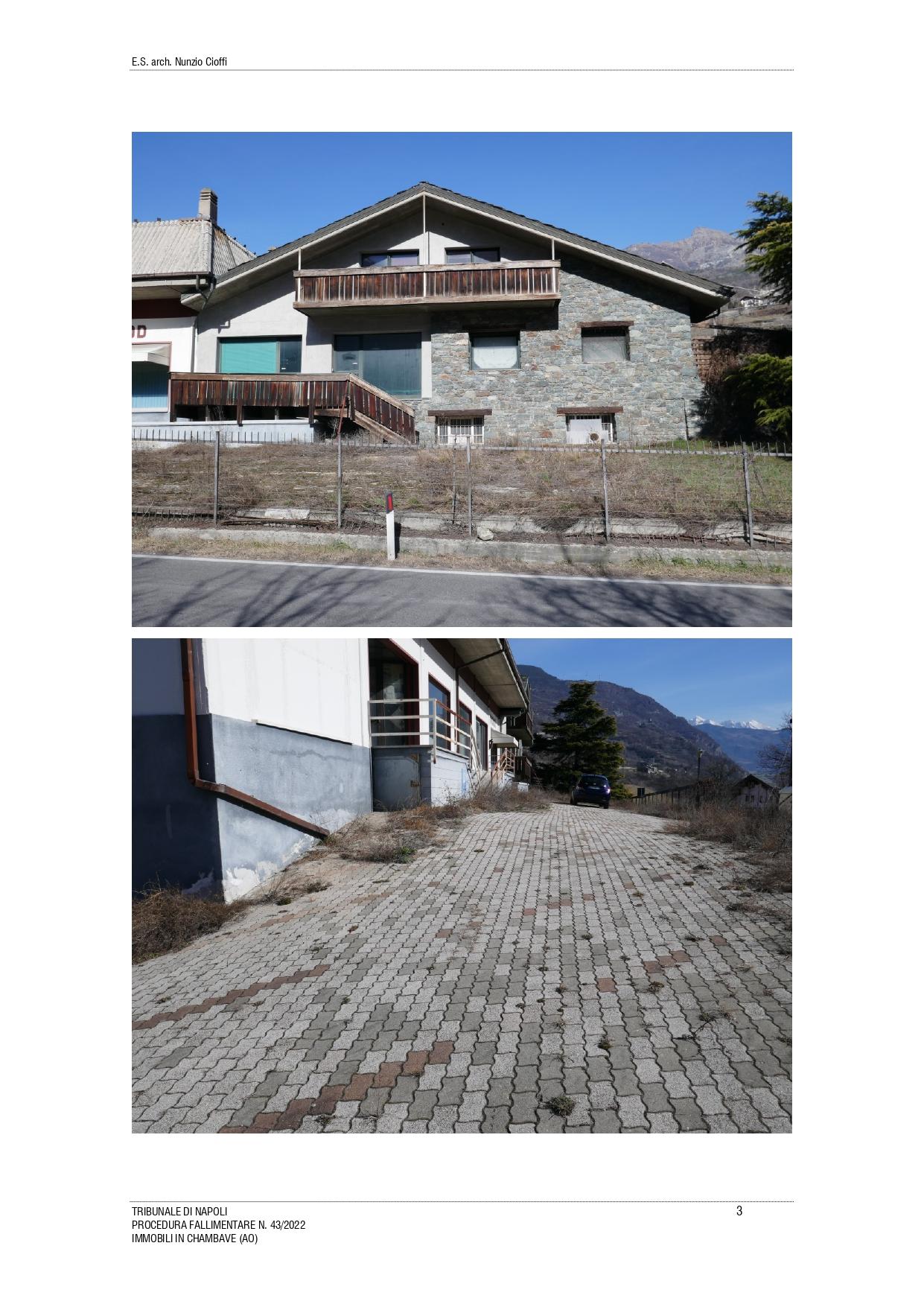 immobile appartamento all'asta in località Champagne n 5 sulla strada statale 26 della Valle d’Aosta - 11020 Chambave (AO) - 2