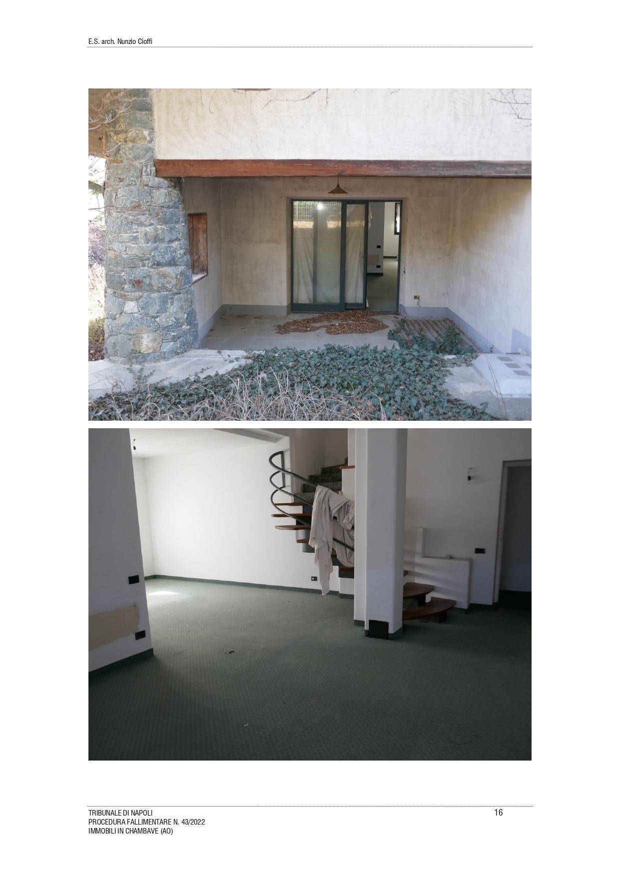 immobile appartamento all'asta in località Champagne n 5 sulla strada statale 26 della Valle d’Aosta - 11020 Chambave (AO) - 3
