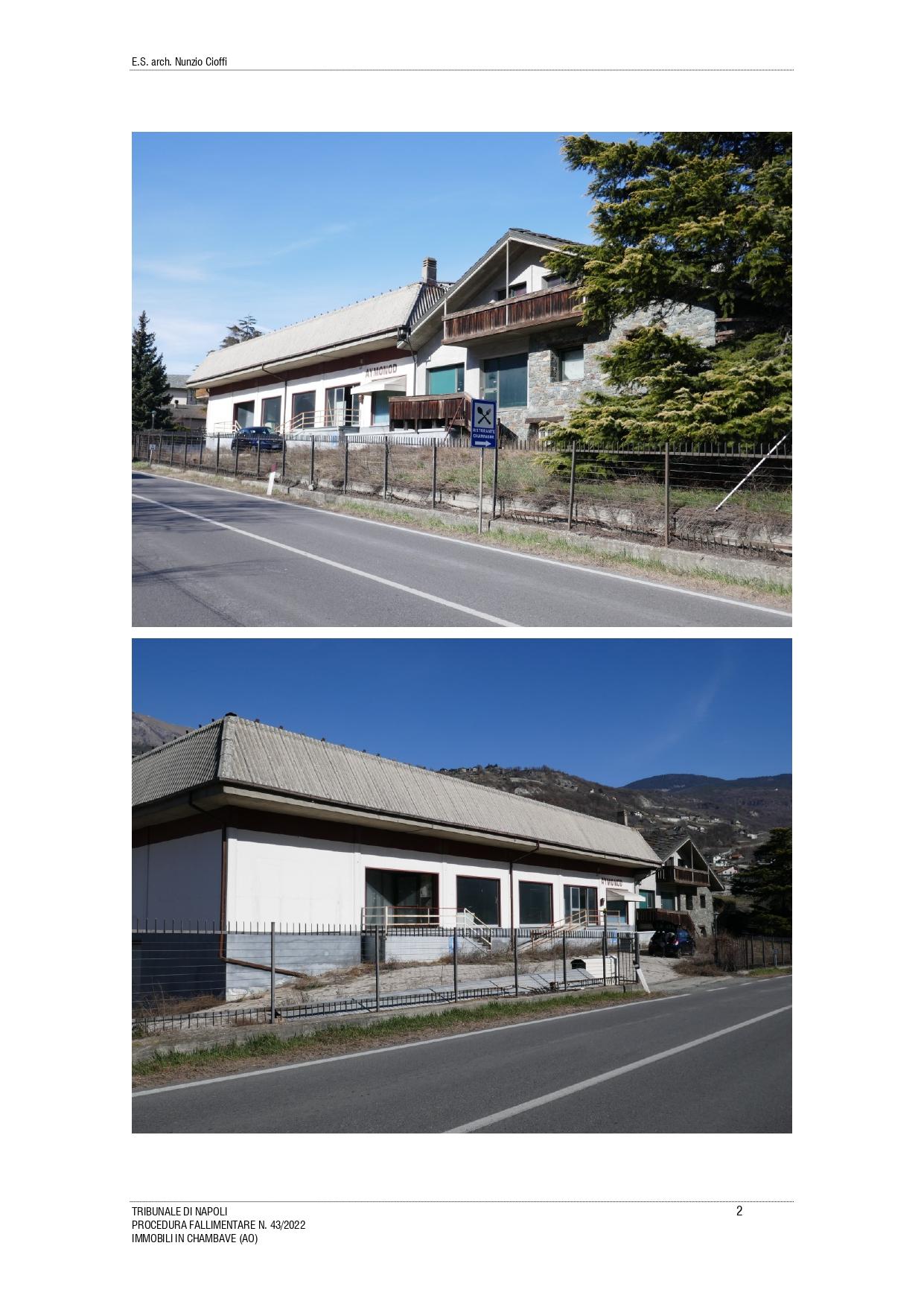 immobile appartamento all'asta in località Champagne n 5 sulla strada statale 26 della Valle d’Aosta - 11020 Chambave (AO) - 1