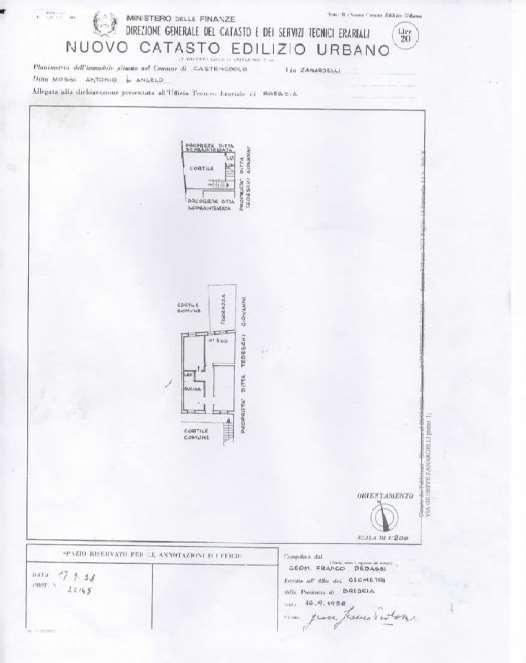 immobile appartamento all'asta in Via Matteotti n 80 (già Via Vittorio Emanuele n 42) e Via Zanardelli SNC - 25014 Castenedolo (BS) - 5