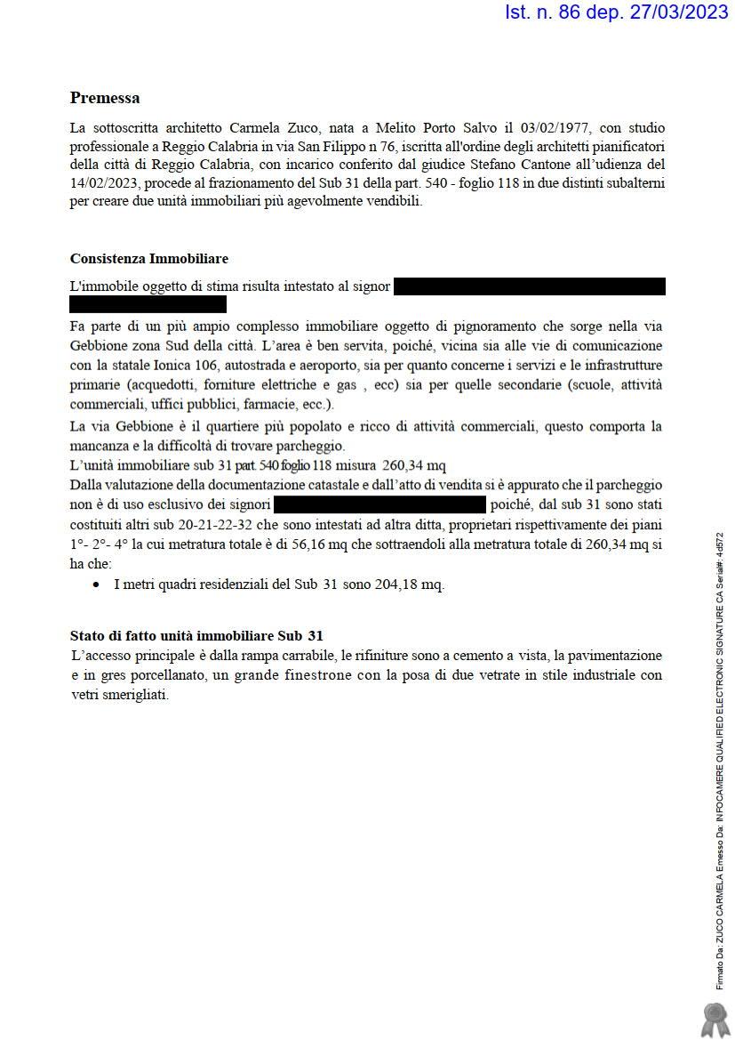 immobile ufficio all'asta in Via Gebbione, 9 - 89129 Reggio di Calabria (RC) - 2