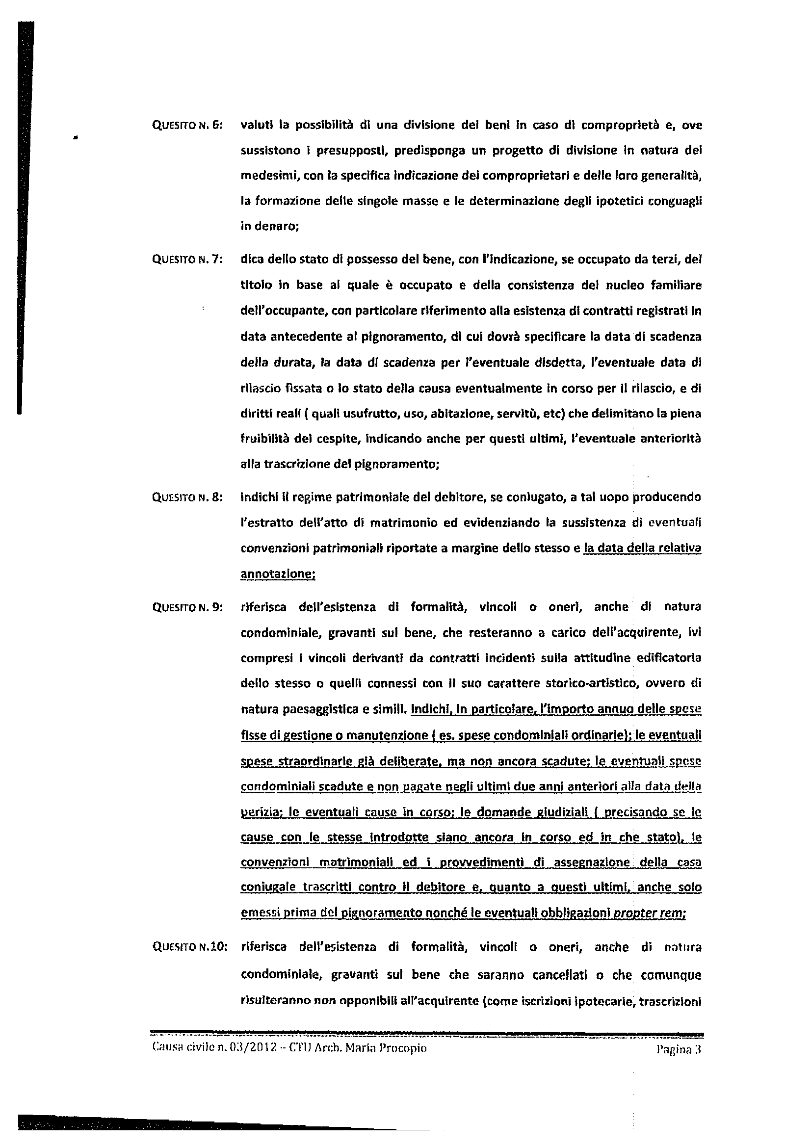 immobile appartamento all'asta in localitĂ Foresta - 88040 Platania (CZ) - 3