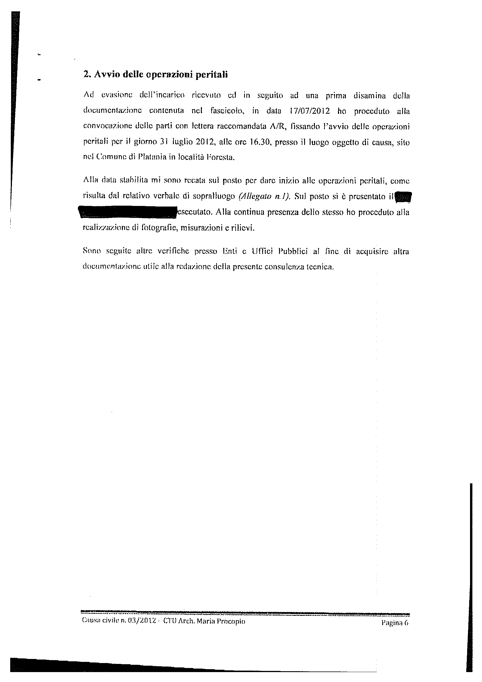 immobile appartamento all'asta in localitĂ Foresta - 88040 Platania (CZ) - 5