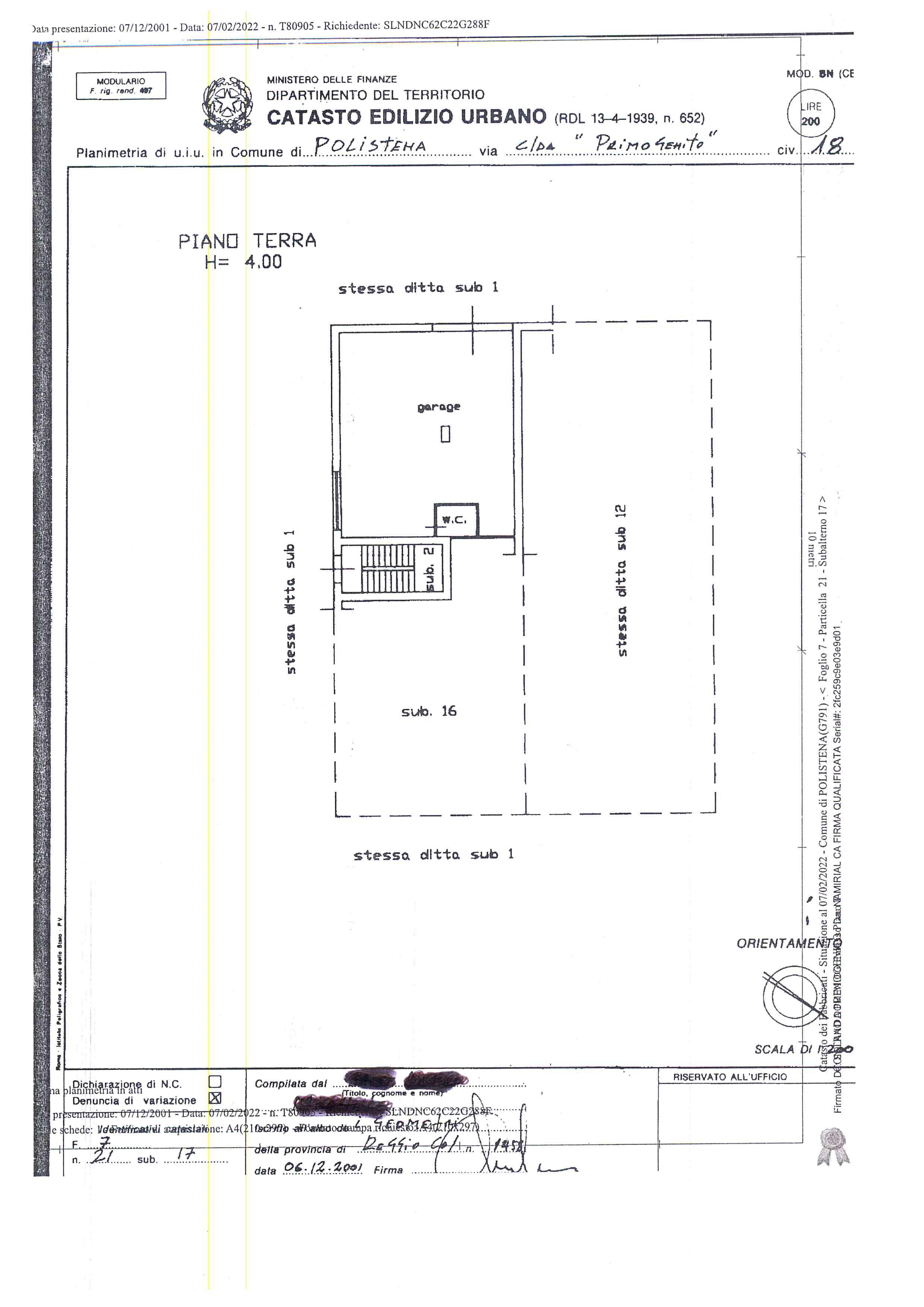 immobile appartamento all'asta in Cda Monte - 89024 Polistena (RC) - 4