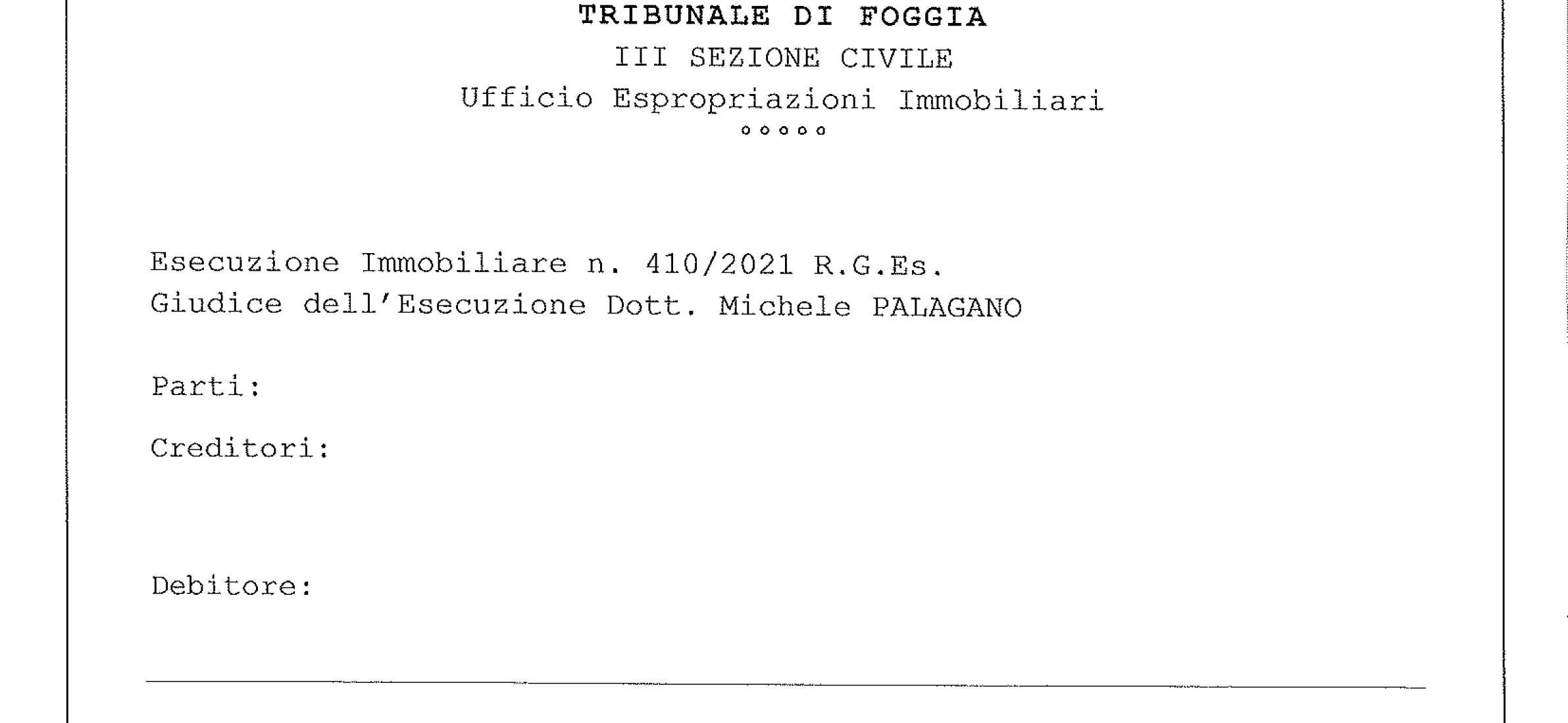 immobile appartamento all'asta in Via  Lago Pescara, 7 - 71032 Biccari (FG) - 2