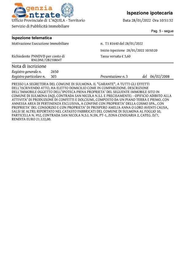 immobile attivita commerciale all'asta in Contrada San Nicola snc - 67039 Sulmona (AQ) - 1