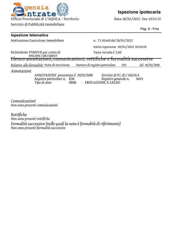 immobile attivita commerciale all'asta in Contrada San Nicola snc - 67039 Sulmona (AQ) - 2