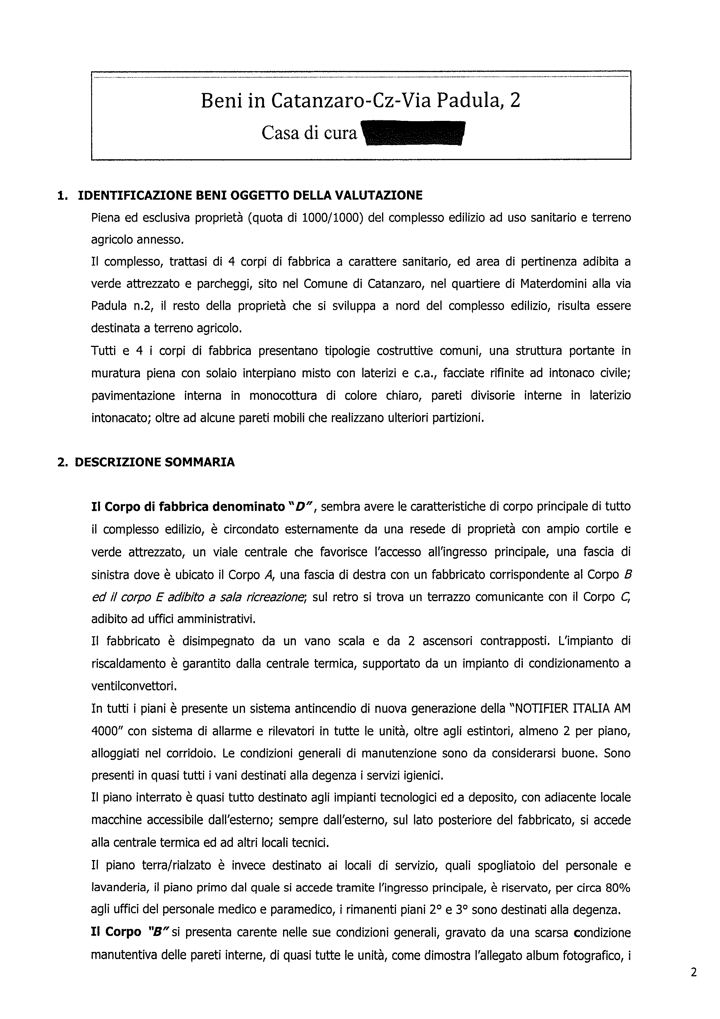 immobile terreno all'asta in Via Vincenzo Padula, 2 Catanzaro (CZ) - 2