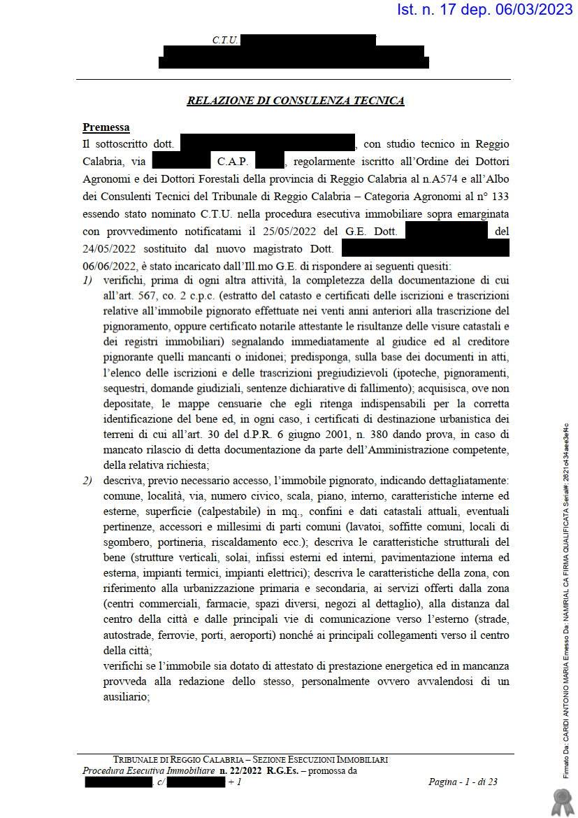 immobile appartamento all'asta in Via Trapezzoli Nord, 28 - 89134 Reggio di Calabria (RC) - 2