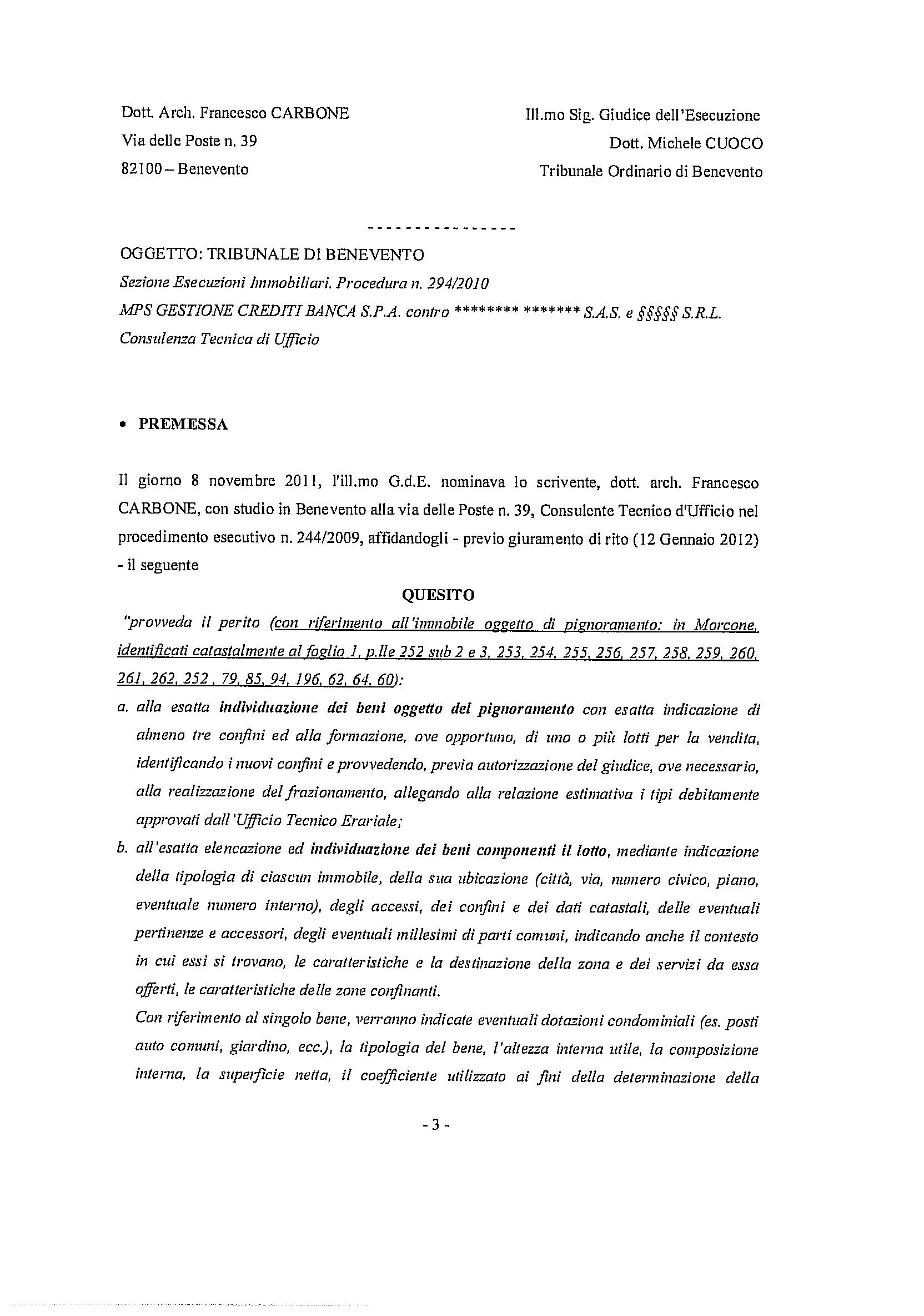 immobile appartamento all'asta in Località Colle alto - 82026 Morcone (BN) - 3