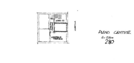 planimetria Trilocale con cantina all'asta in via Borgaro, Torino (TO) - 1