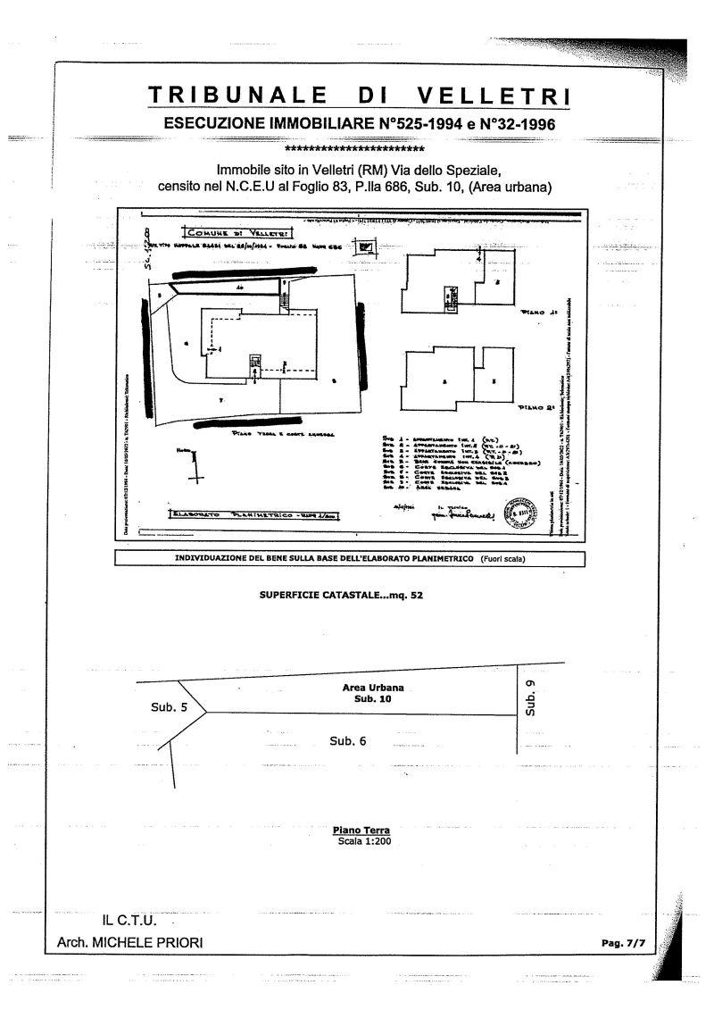 immobile appartamento all'asta in Via dello Speziale numero 28 Velletri (RM) - 3
