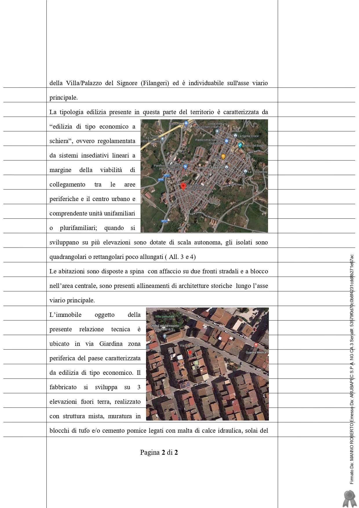 immobile casa singola all'asta in Via Giardina n 5 - 90030 Villafrati (PA) - 1