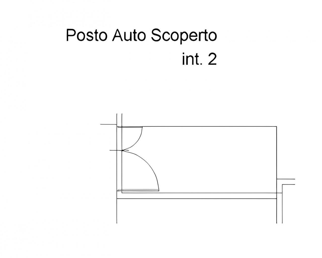 planimetria TRILOCALE ALL'ASTA CON POSTO AUTO IN VIA CAIOLO, ROMA (RM) - 1