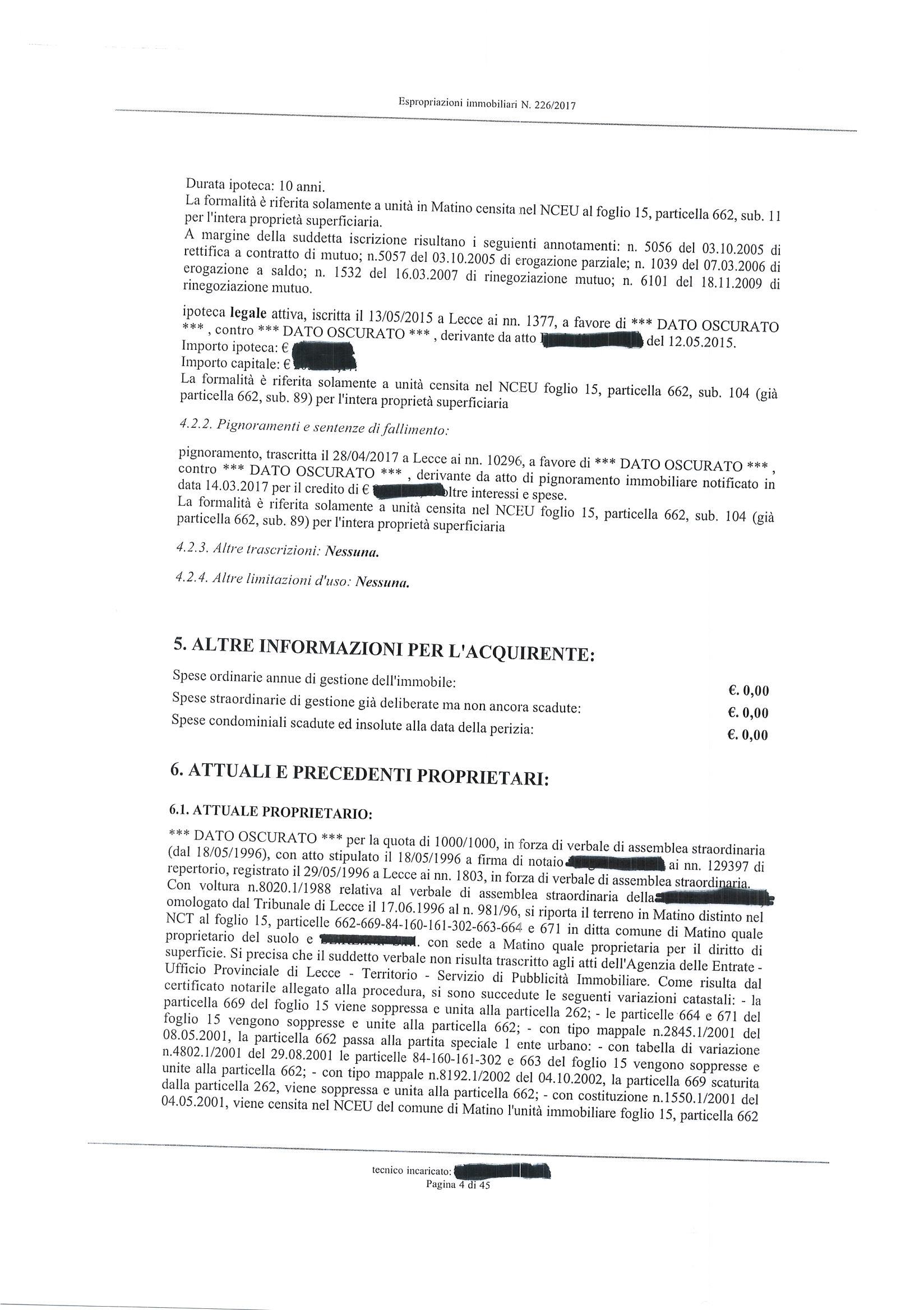 immobile hotel - albergo all'asta in SP 334 CASARANO-GALLIPOLI SNC - 73046 Matino (LE) - 4