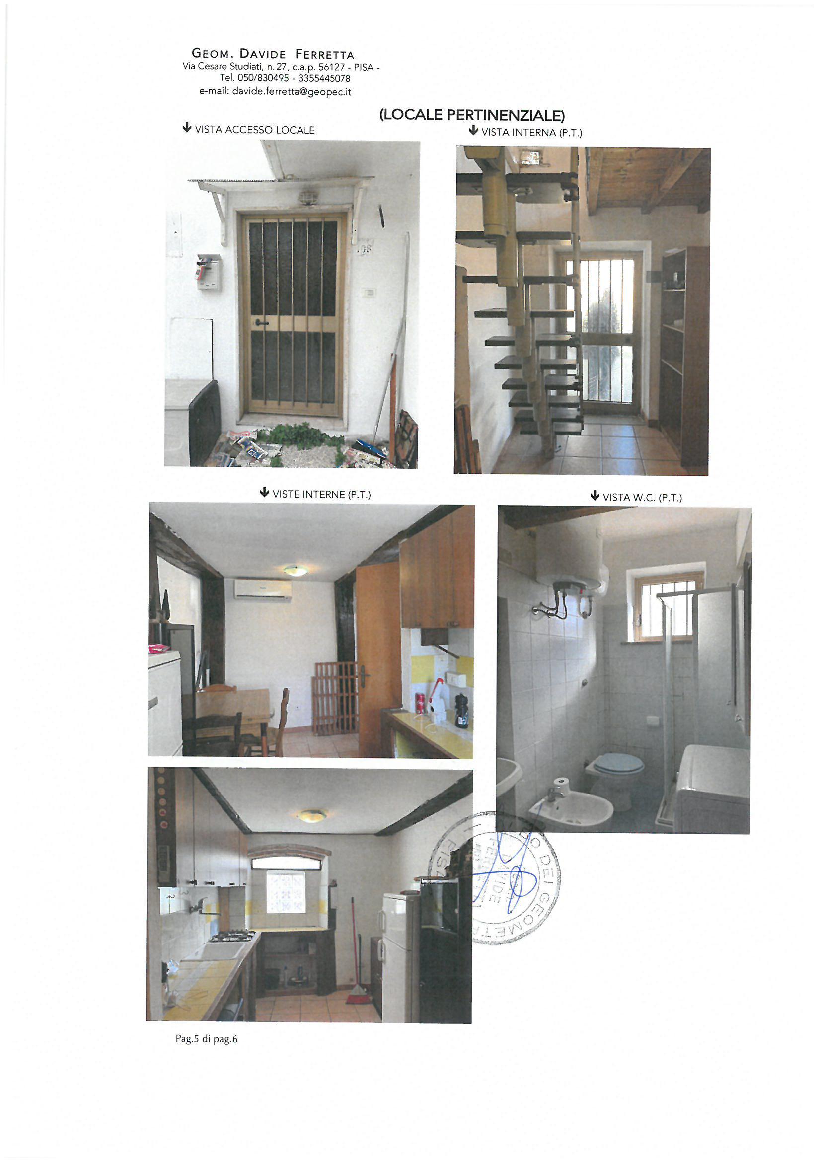 immobile appartamento all'asta in Via Carl Marx n 106/108 - Fraz San Martino Ulmiano - 56017 San Giuliano Terme (PI) - 4