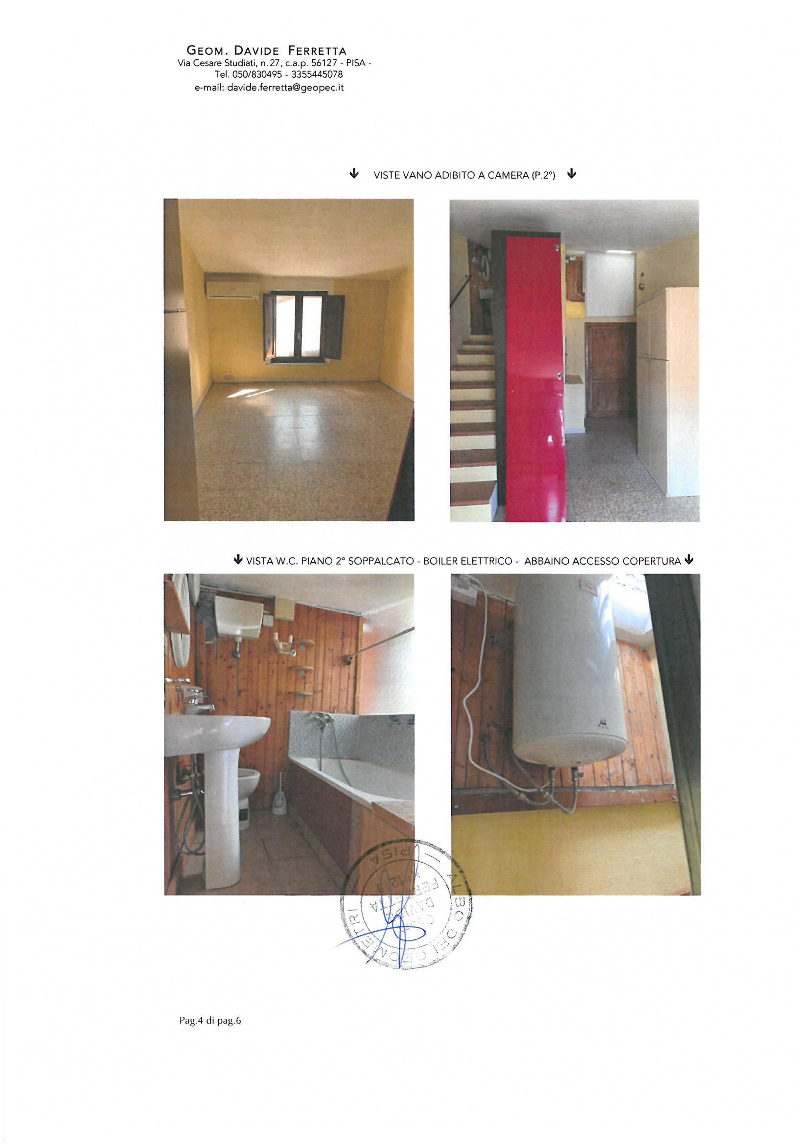 immobile appartamento all'asta in Via Carl Marx n 106/108 - Fraz San Martino Ulmiano - 56017 San Giuliano Terme (PI) - 3