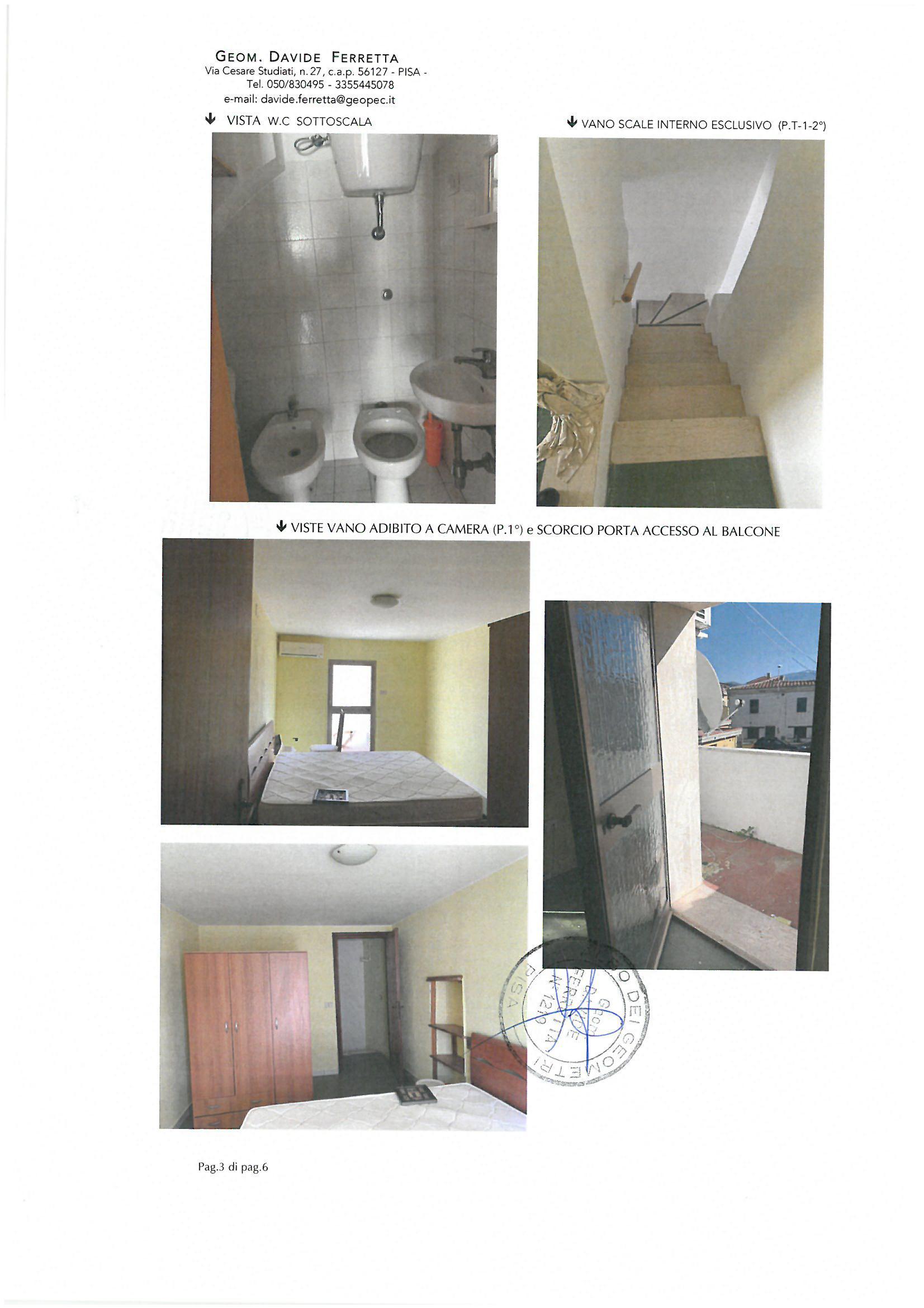 immobile appartamento all'asta in Via Carl Marx n 106/108 - Fraz San Martino Ulmiano - 56017 San Giuliano Terme (PI) - 1