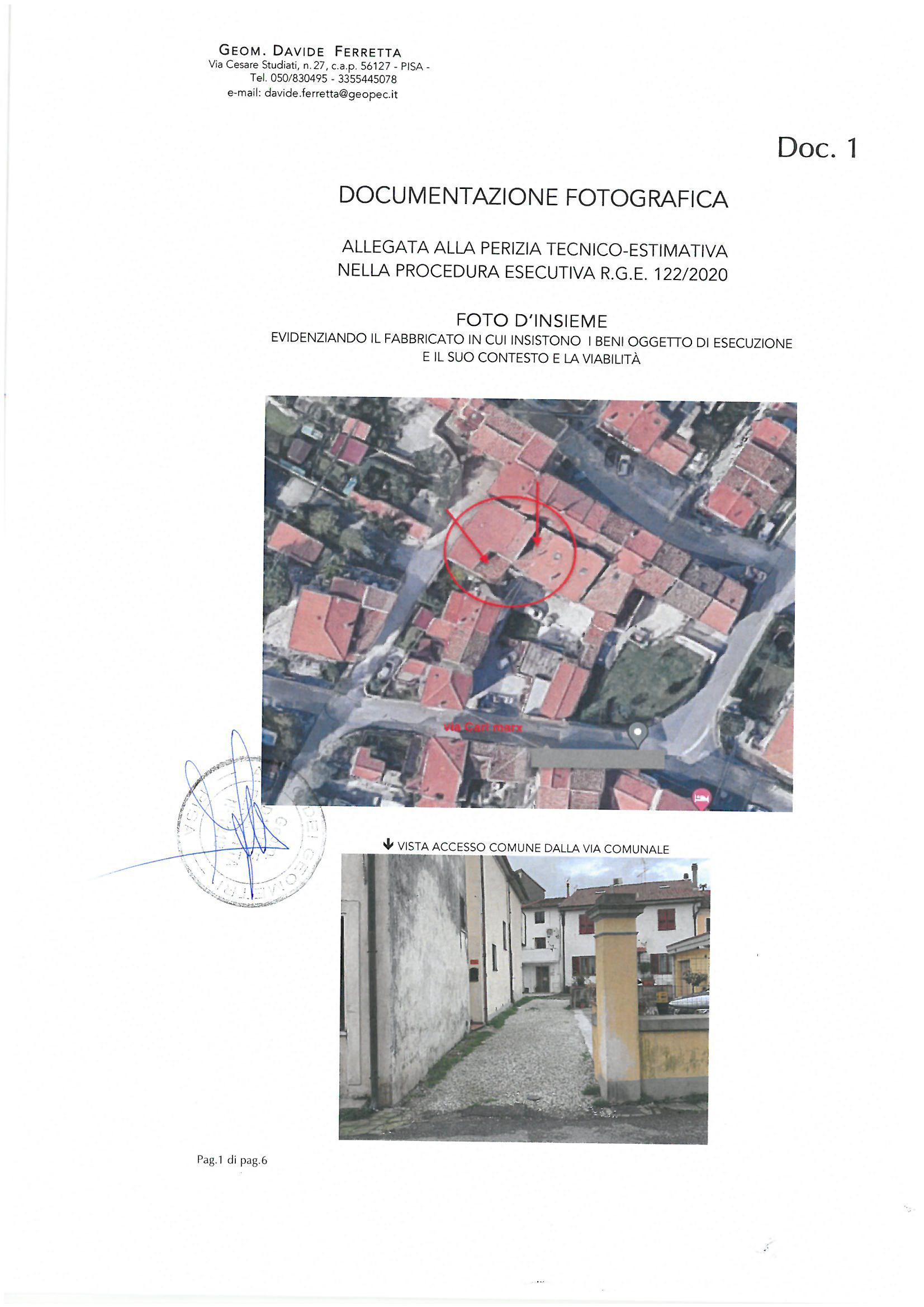 immobile appartamento all'asta in Via Carl Marx n 106/108 - Fraz San Martino Ulmiano - 56017 San Giuliano Terme (PI) - 5