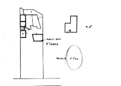 planimetria TRILOCALE ALL'ASTA IN VIA FAUSTO PESCI, ROMA (RM) - 1