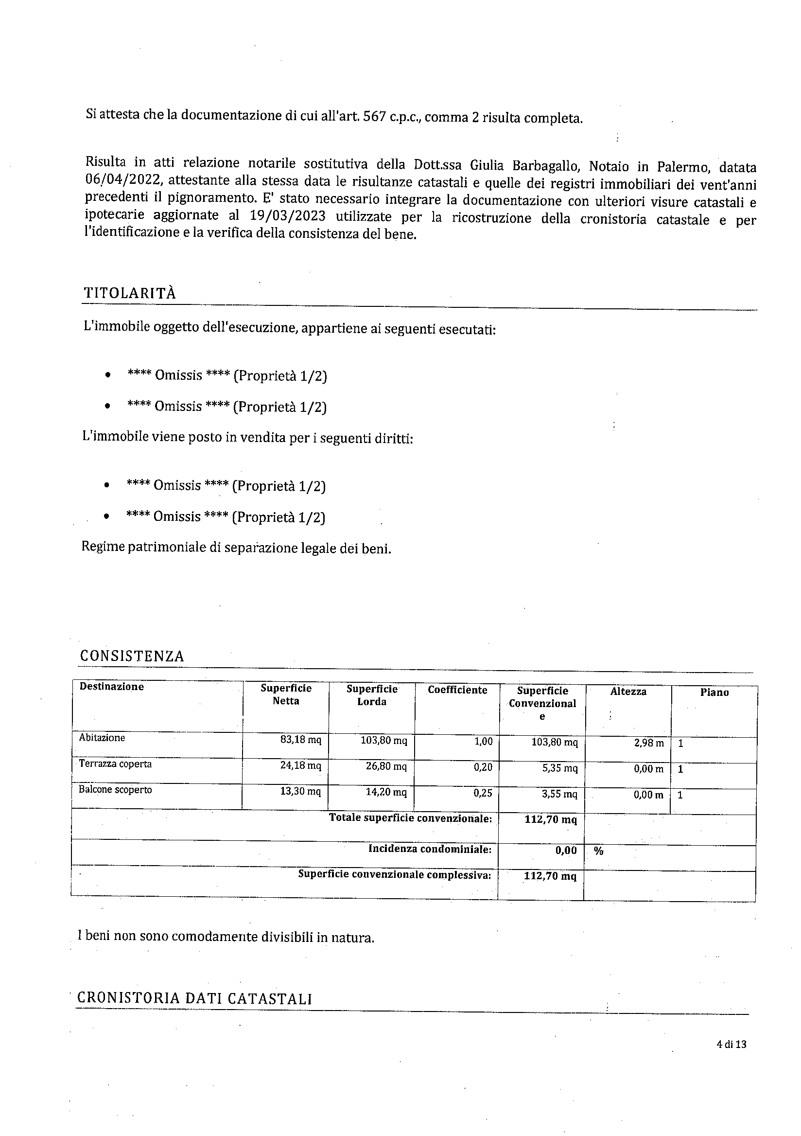 immobile appartamento all'asta in Piazza Gramsci n7 - 07045 Ossi (SS) - 4