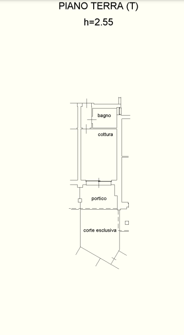 planimetria MONOLOCALE IN ASTA IN LOCALITA' CAMERATA, LOZIO (BS) - 1