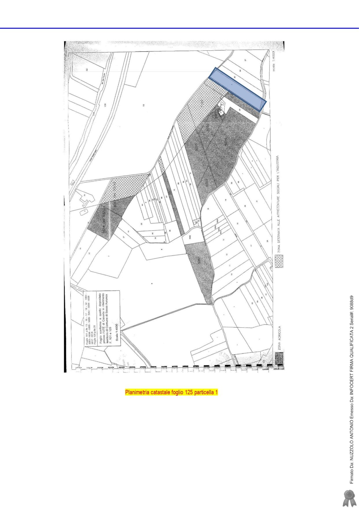 immobile terreno all'asta in Via Provinciale Campo Felice numero 15 - 81030 Cellole (CE) - 2