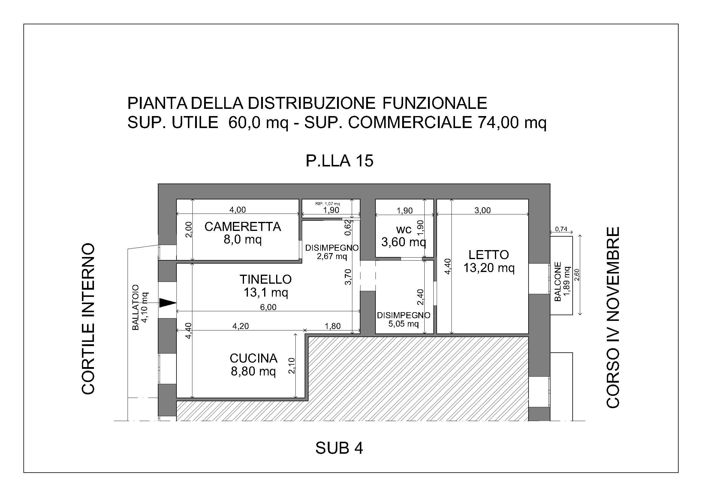 immobile appartamento all'asta in Napoli, Quartiere Barra, Corso IV Novembre n 64 - 80147 Napoli (NA) - 3