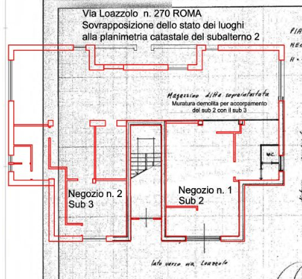 immobile negozio all'asta in Via Loazzolo, 270 - 00166 Roma (RM) - 1