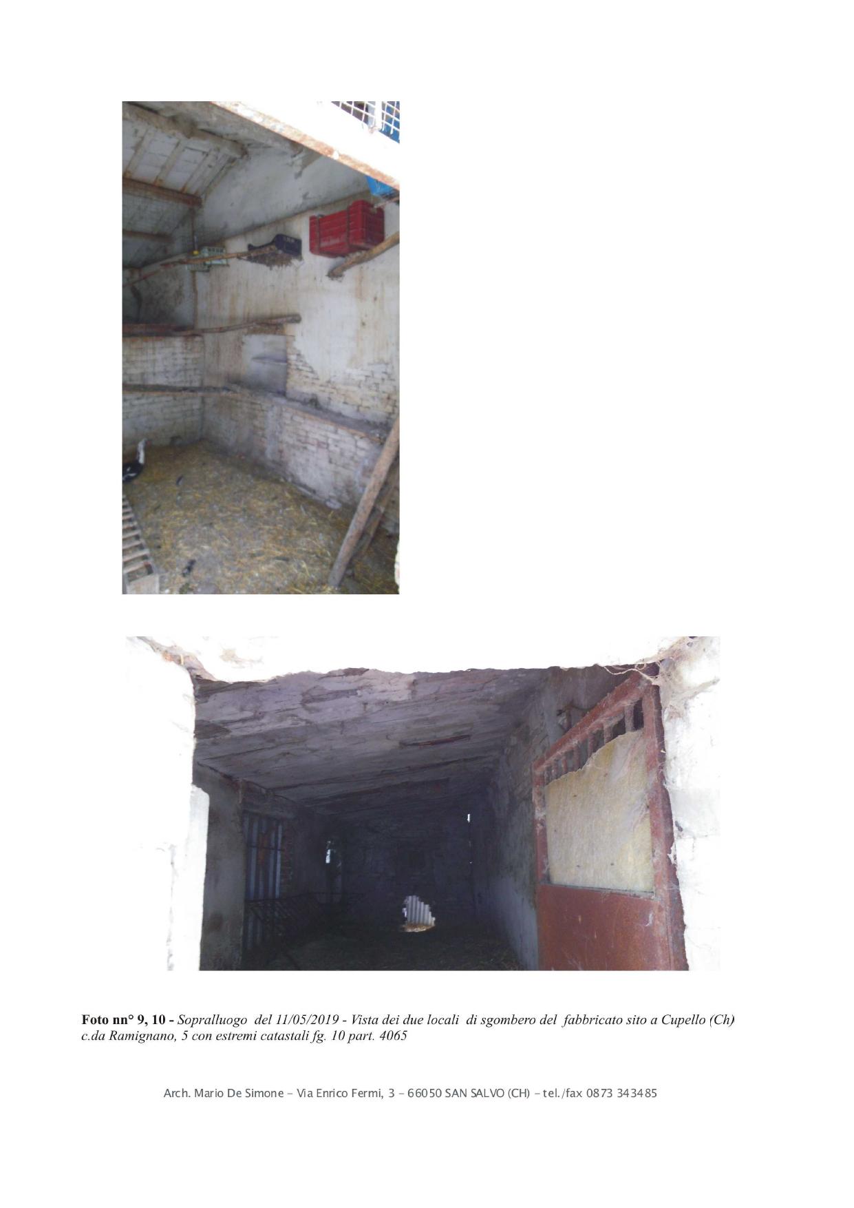 immobile rustico all'asta in Cda Ramignano n°5 - 66051 Vasto (CH) - 1
