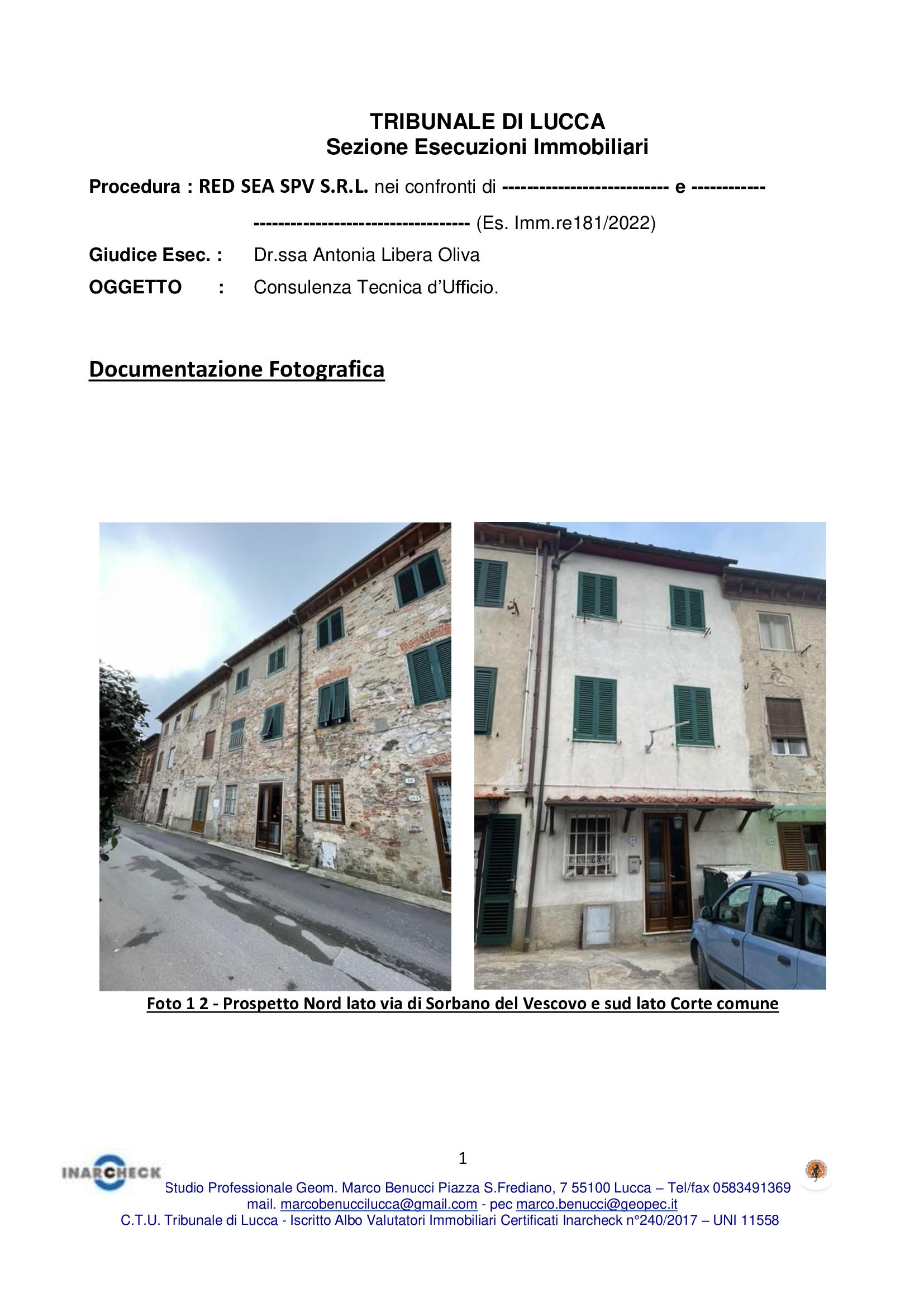 immobile appartamento all'asta in Via di Sorbano del Vescovo n368 - 55100 Lucca (LU) - 1