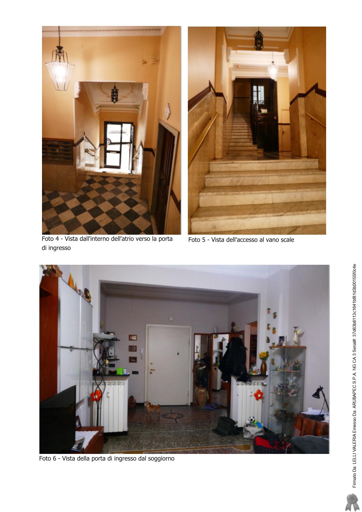 immobile appartamento all'asta in Via Chiesa Delle Grazie civico 3 - 16149 Genova (GE) - 5