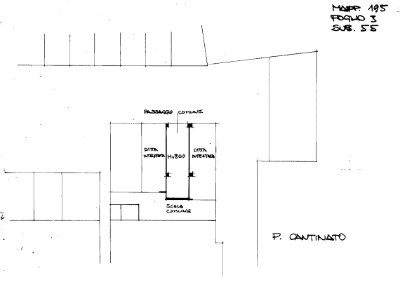 planimetria APPARTAMENTO ALL'ASTA IN VIA GRAMSCI 19 - 20875 BURAGO DI MOLGORA (MB) - 1