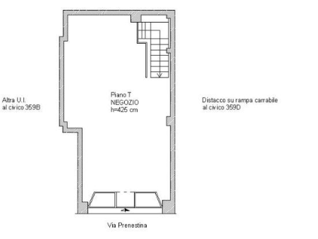 immobile negozio all'asta in Via Prenestina n 359/c - 00177 Roma (RM) - 2