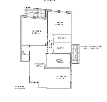 immobile appartamento all'asta in ia Prenestina n 376/a - 00171 Roma (RM) - 1