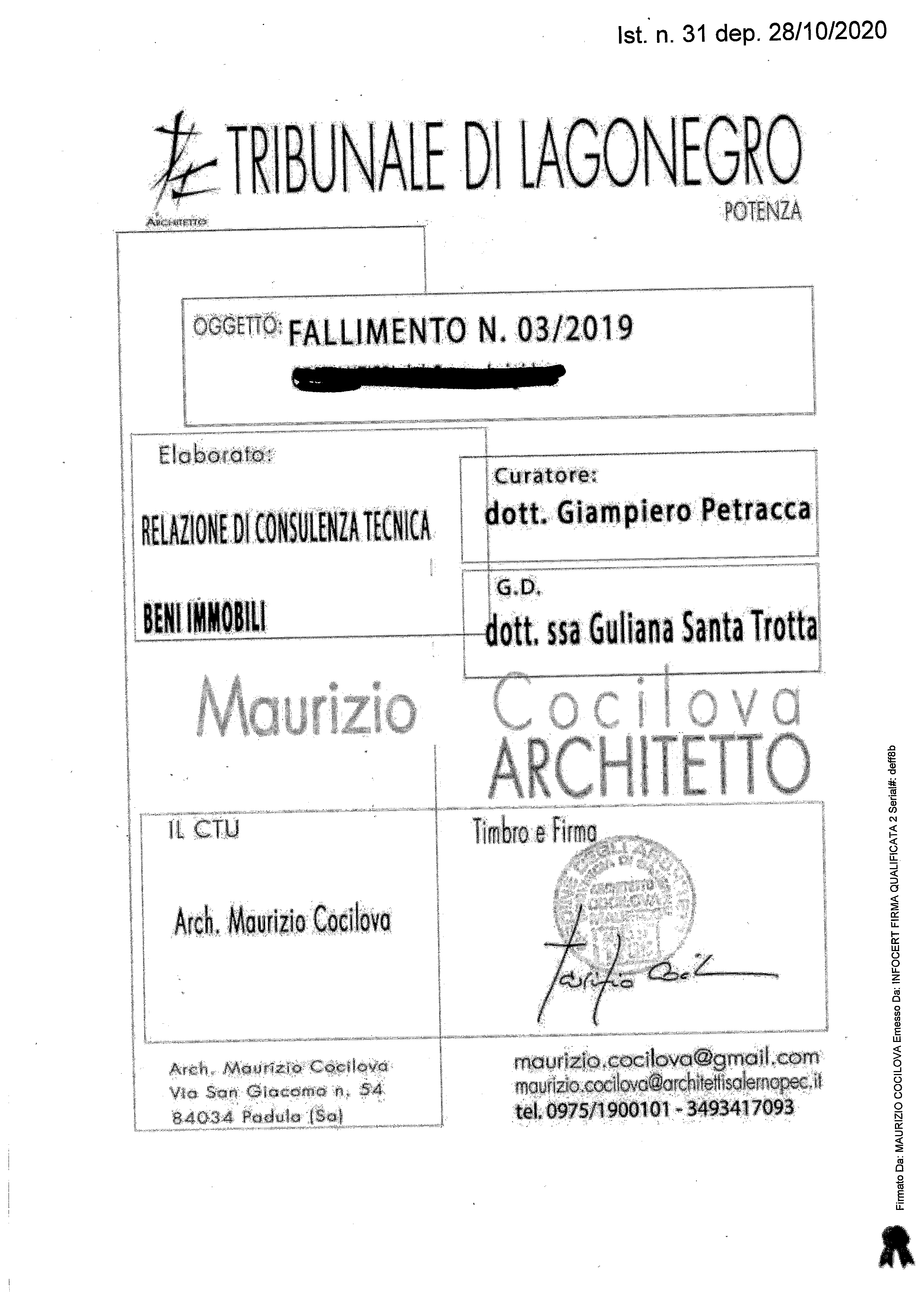 immobile appartamento all'asta in via Carlo Pisacane snc - 84036 Sala Consilina (SA) - 1