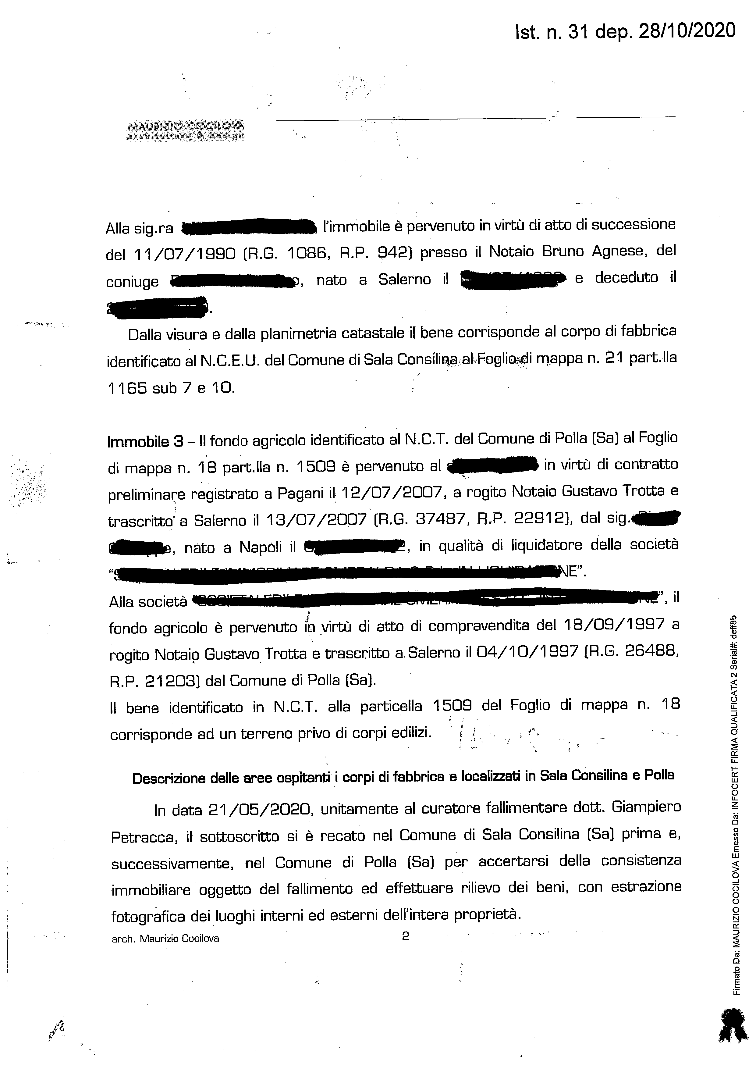 immobile appartamento all'asta in via Carlo Pisacane snc - 84036 Sala Consilina (SA) - 3