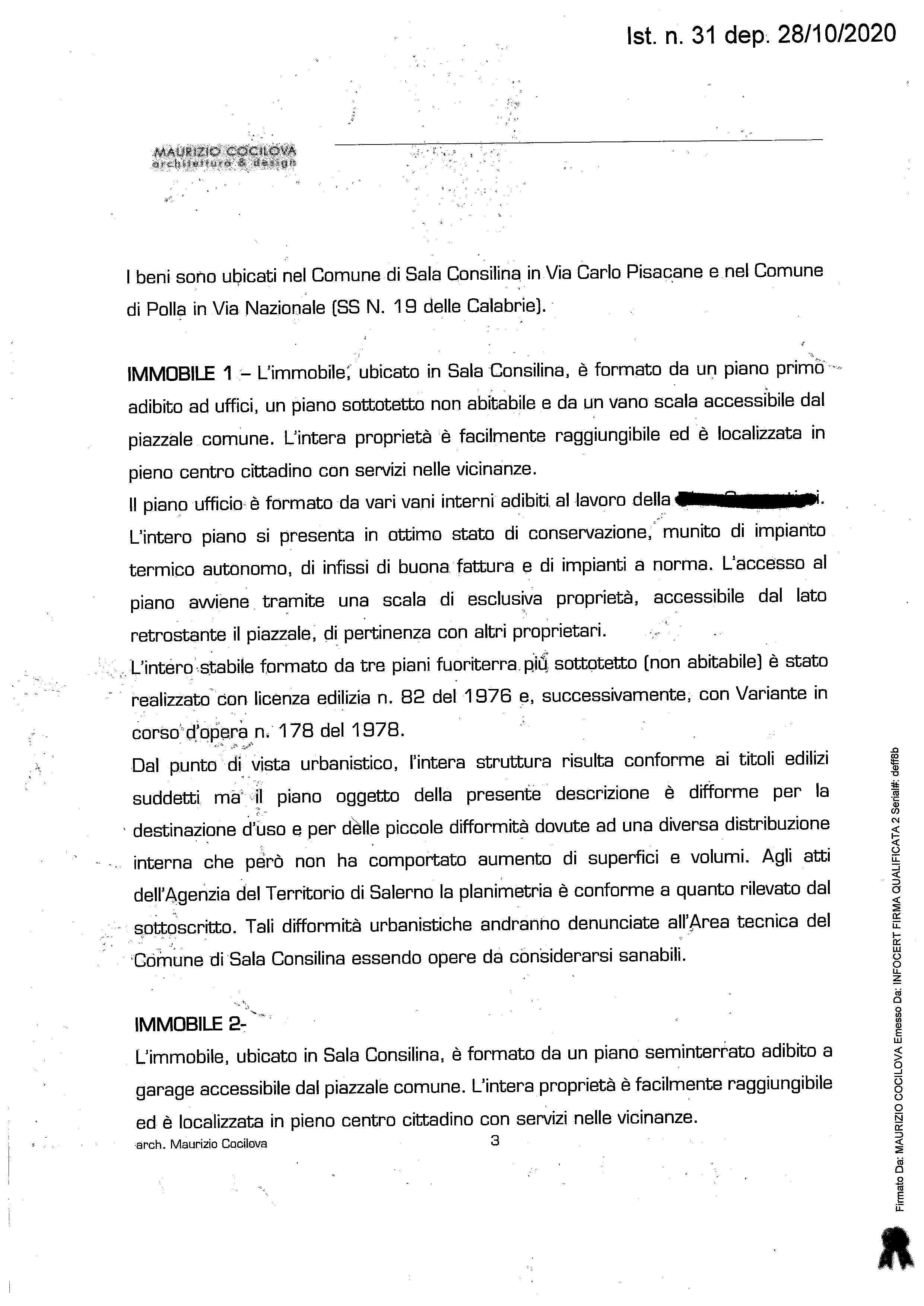 immobile appartamento all'asta in via Carlo Pisacane snc - 84036 Sala Consilina (SA) - 4