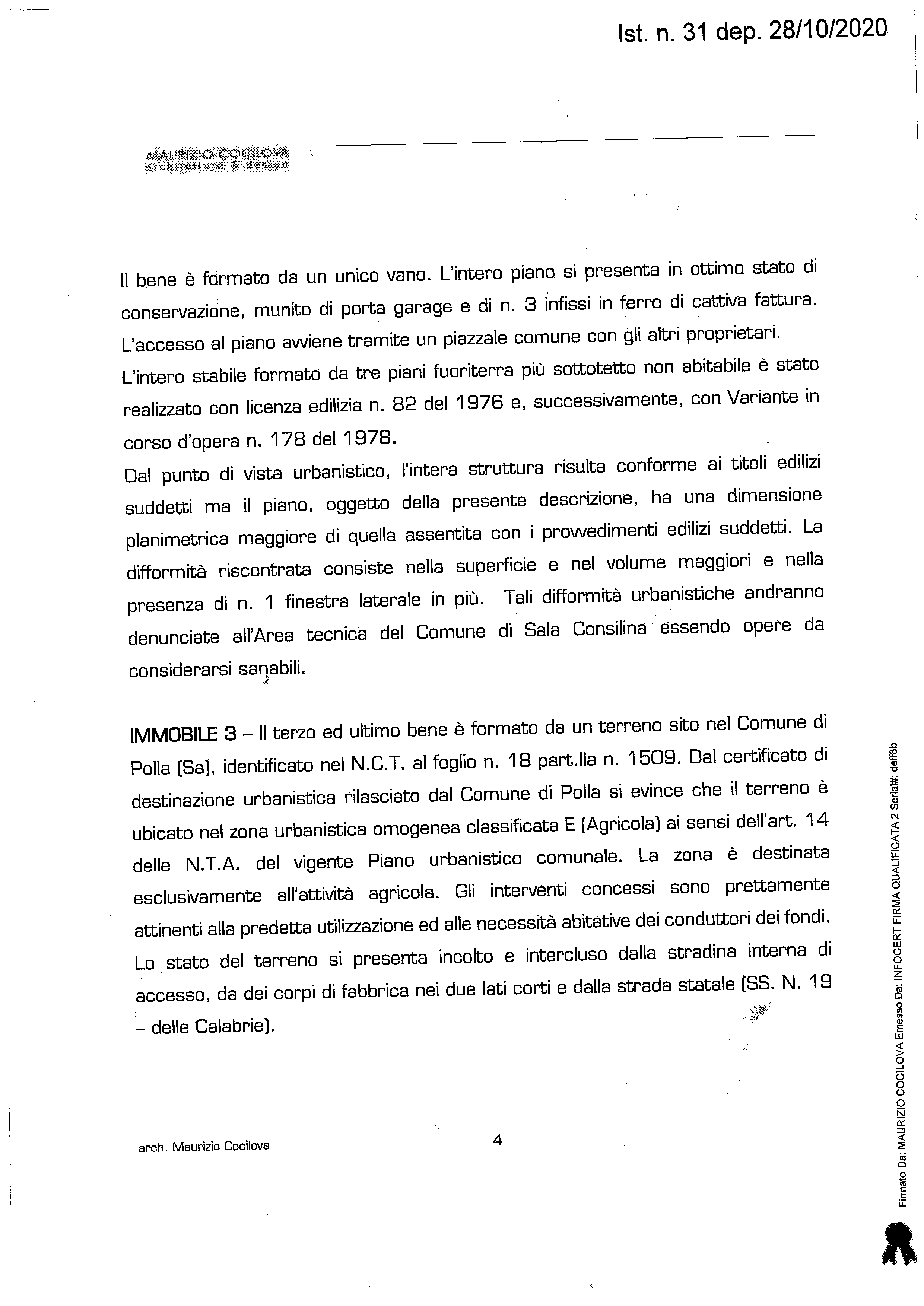 immobile appartamento all'asta in via Carlo Pisacane snc - 84036 Sala Consilina (SA) - 5
