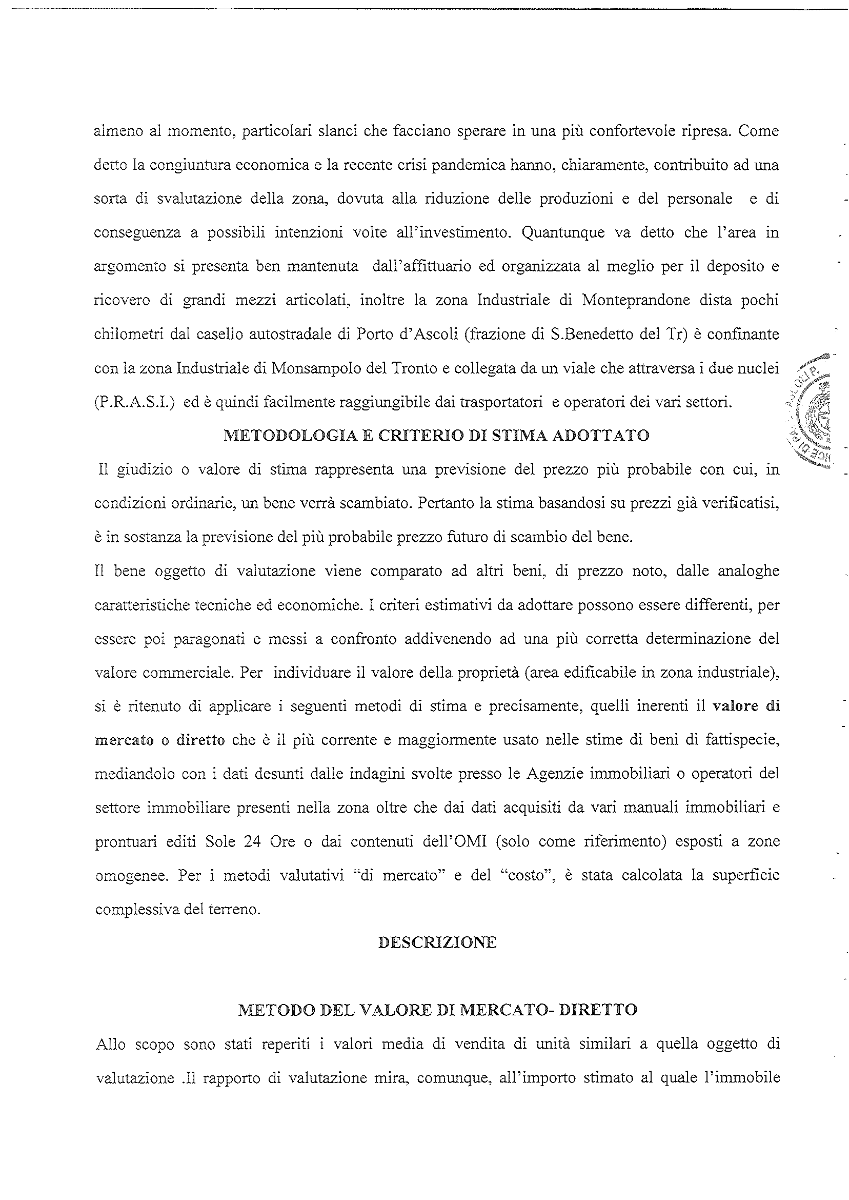 immobile terreno all'asta in via del lavoro - 63076 Monteprandone (AP) - 4