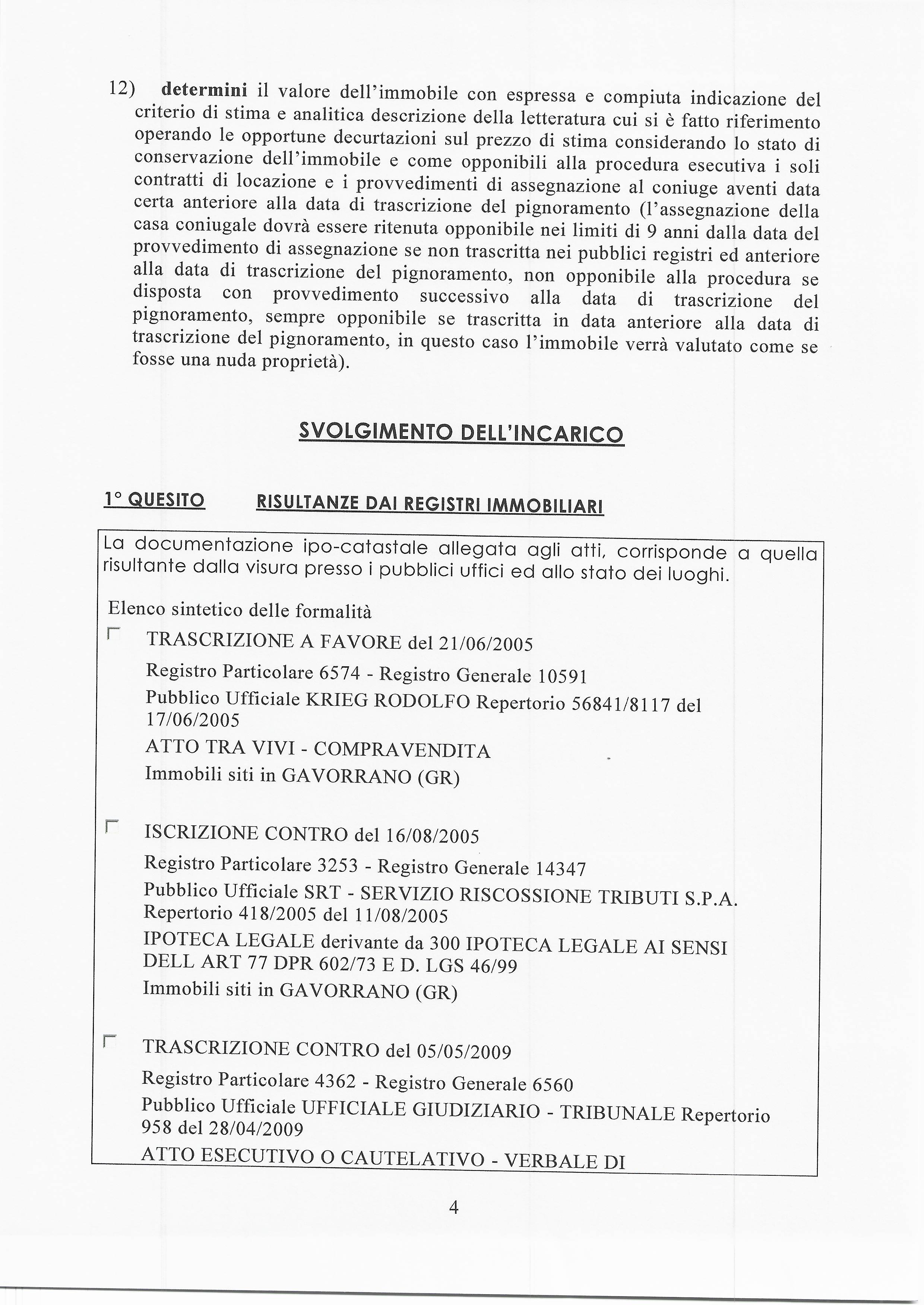 immobile appartamento all'asta in VIA MAGELLANO, 25 - FRZ BAGNO DI GAVORRANO - 58023 Gavorrano (GR) - 4