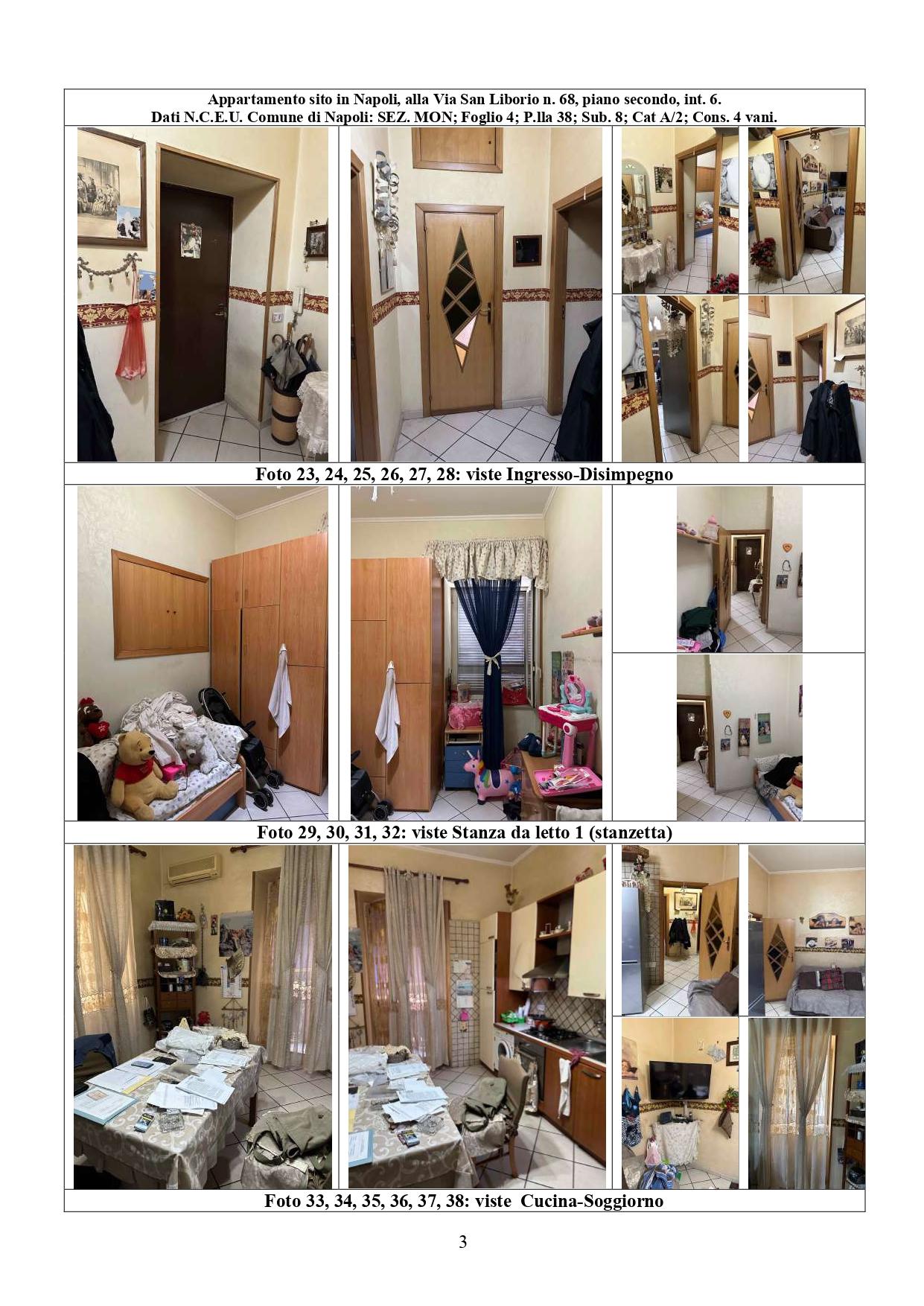 immobile appartamento all'asta in via San Liborio n 68 - 80134 Napoli (NA) - 1