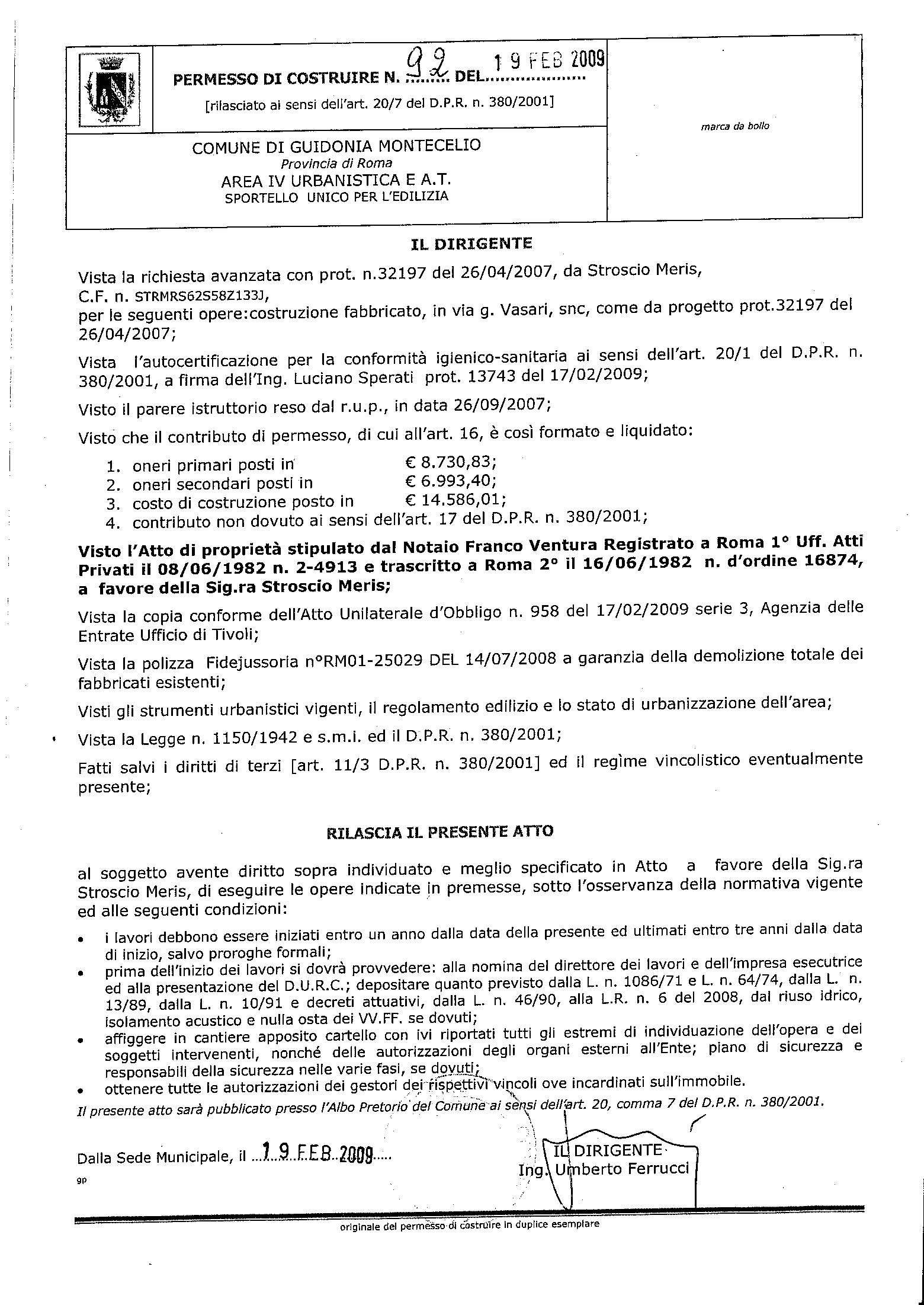 immobile posto auto all'asta in Via Giorgio Vasari 4 - 00012 Guidonia Montecelio (RM) - 5