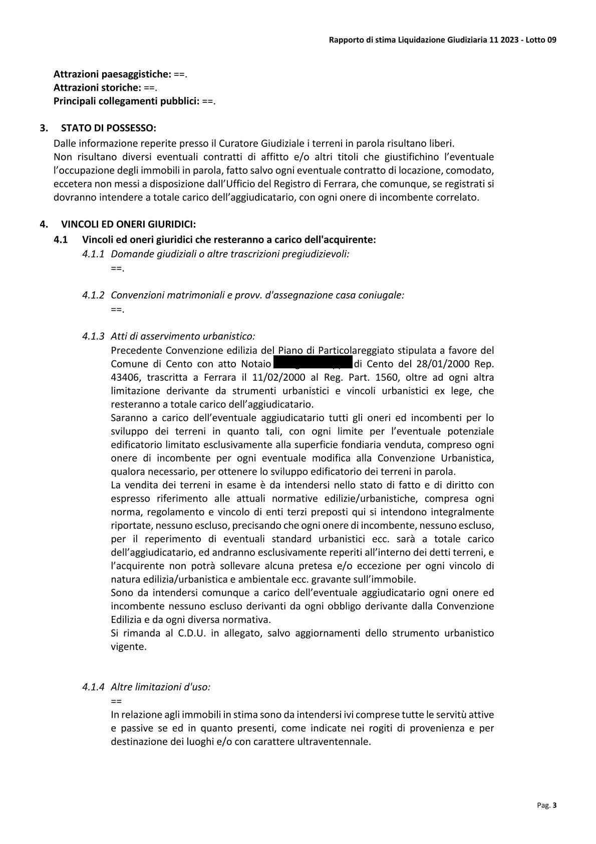 immobile terreno all'asta in via augusto fava, n snc - 44042 Cento (FE) - 3