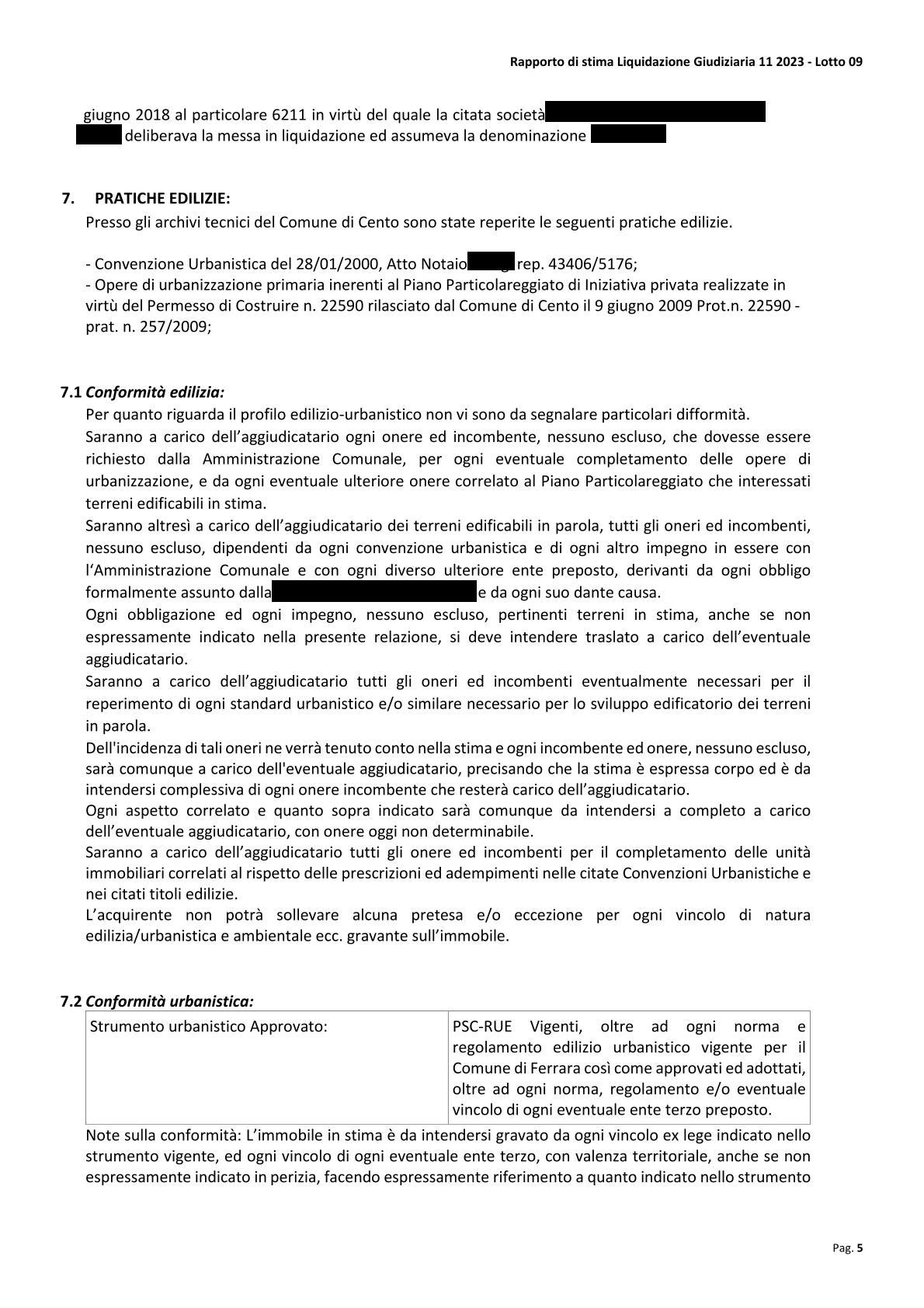 immobile terreno all'asta in via augusto fava, n snc - 44042 Cento (FE) - 5