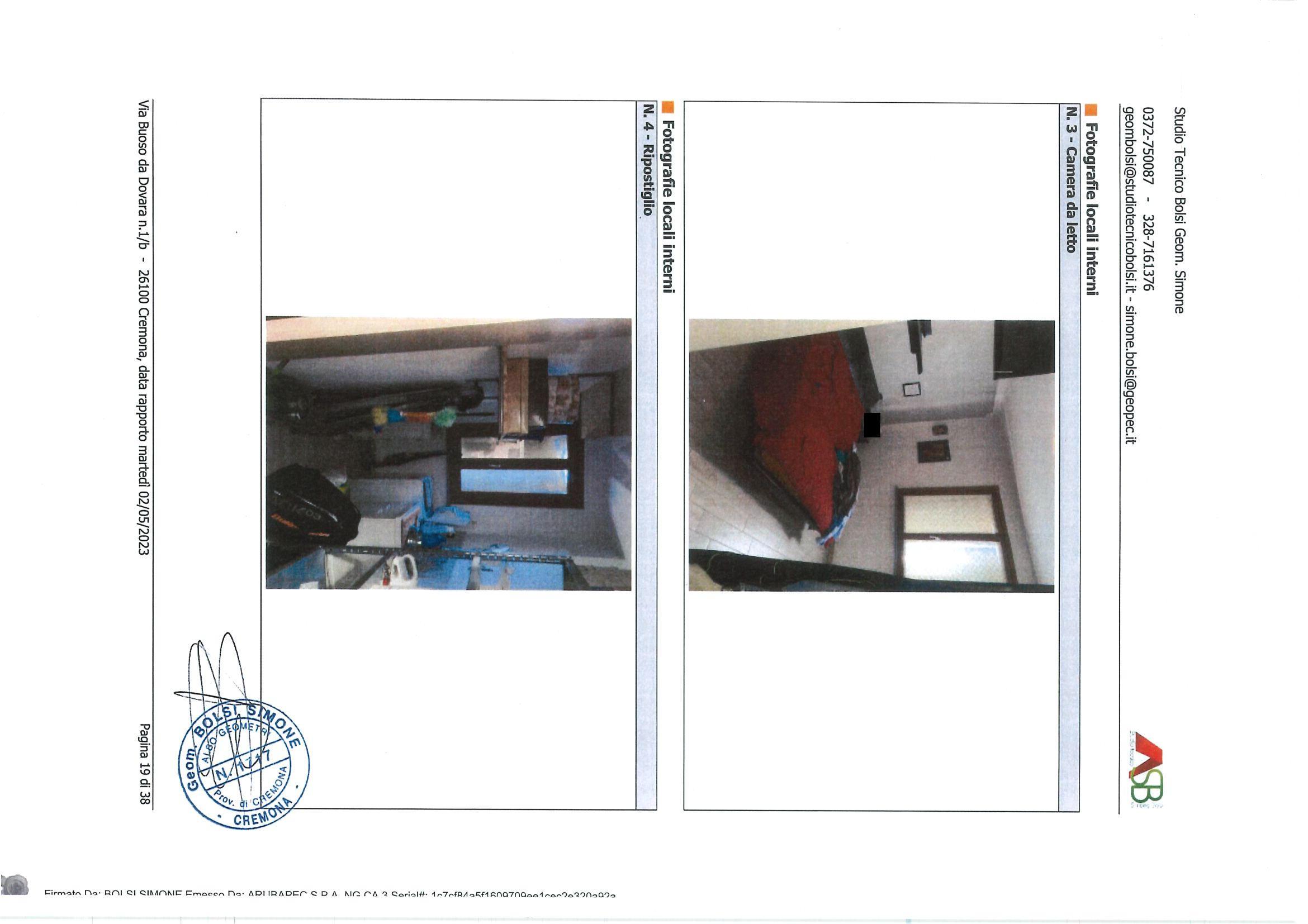 immobile appartamento all'asta in Frazione Casanova del Morbasco - Via Arno  CM 26 - 26028 Sesto ed Uniti (CR) - 1