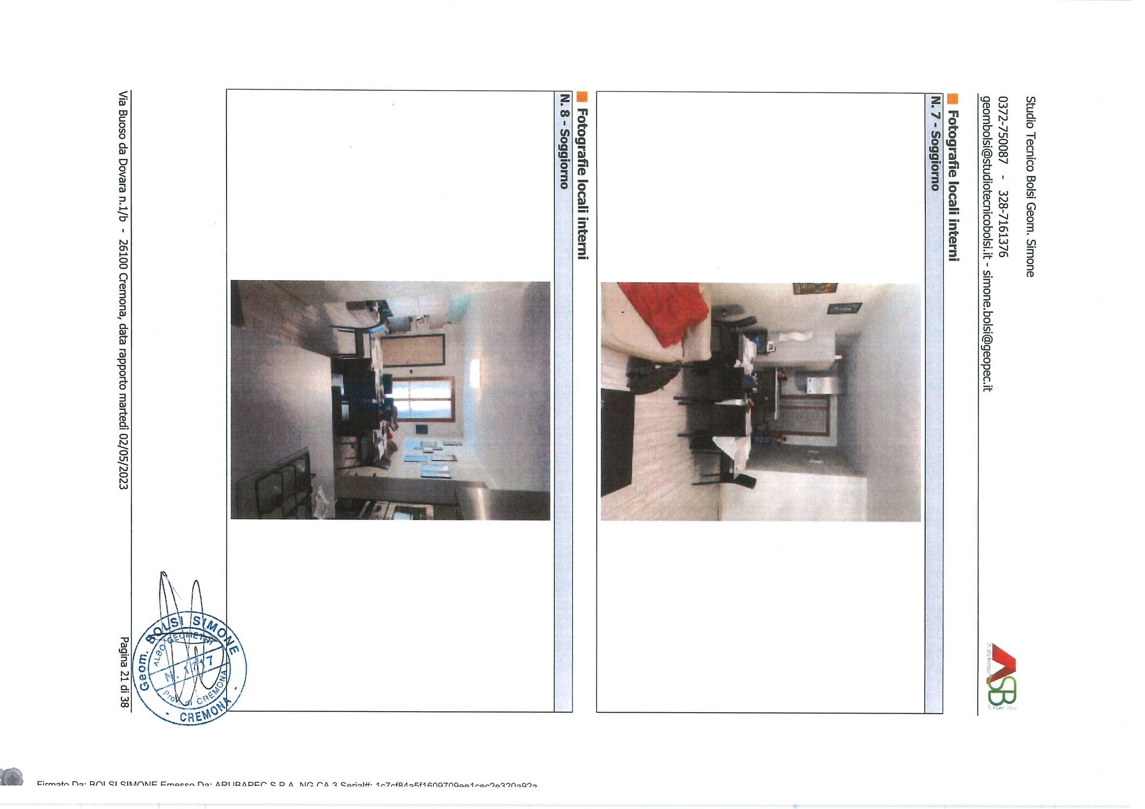 immobile appartamento all'asta in Frazione Casanova del Morbasco - Via Arno  CM 26 - 26028 Sesto ed Uniti (CR) - 3