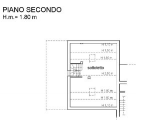 planimetria TRILOCALE IN VENIDTA ALL'ASTA IN VIA TONELLI, CASTEL GUELFO DI BOLOGNA (BO) - 1