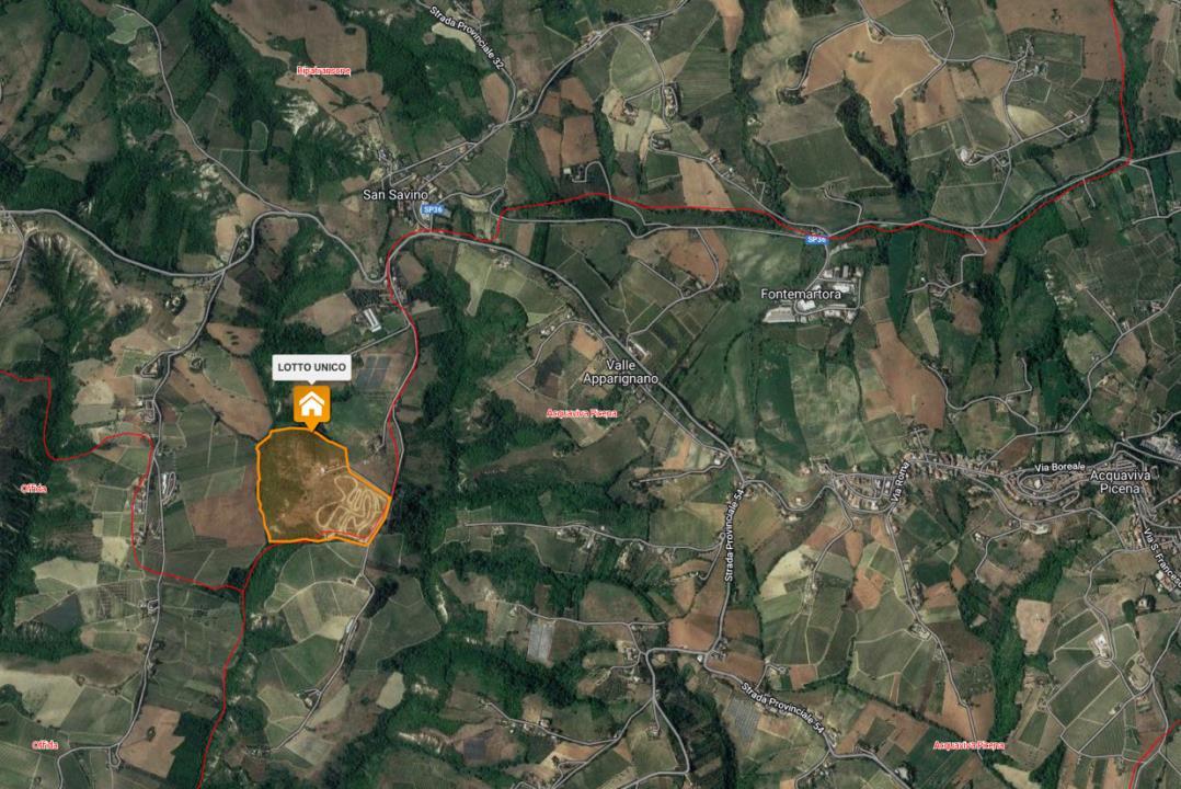immobile terreno all'asta in Contrada Camuso di San Savino snc - 63038 Ripatransone (AP) - 2